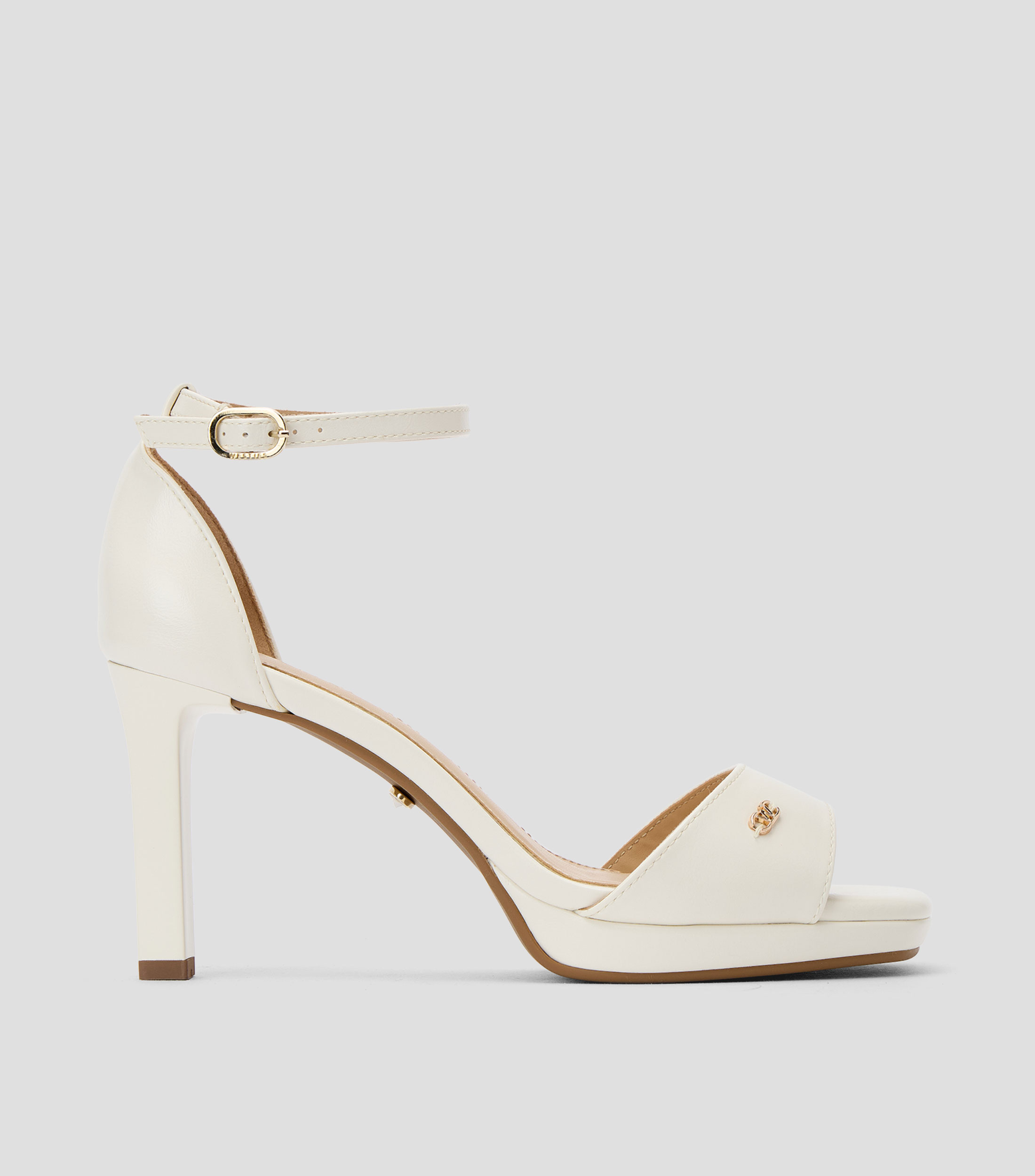 Sandalias de tacón alto de aguja Mujer