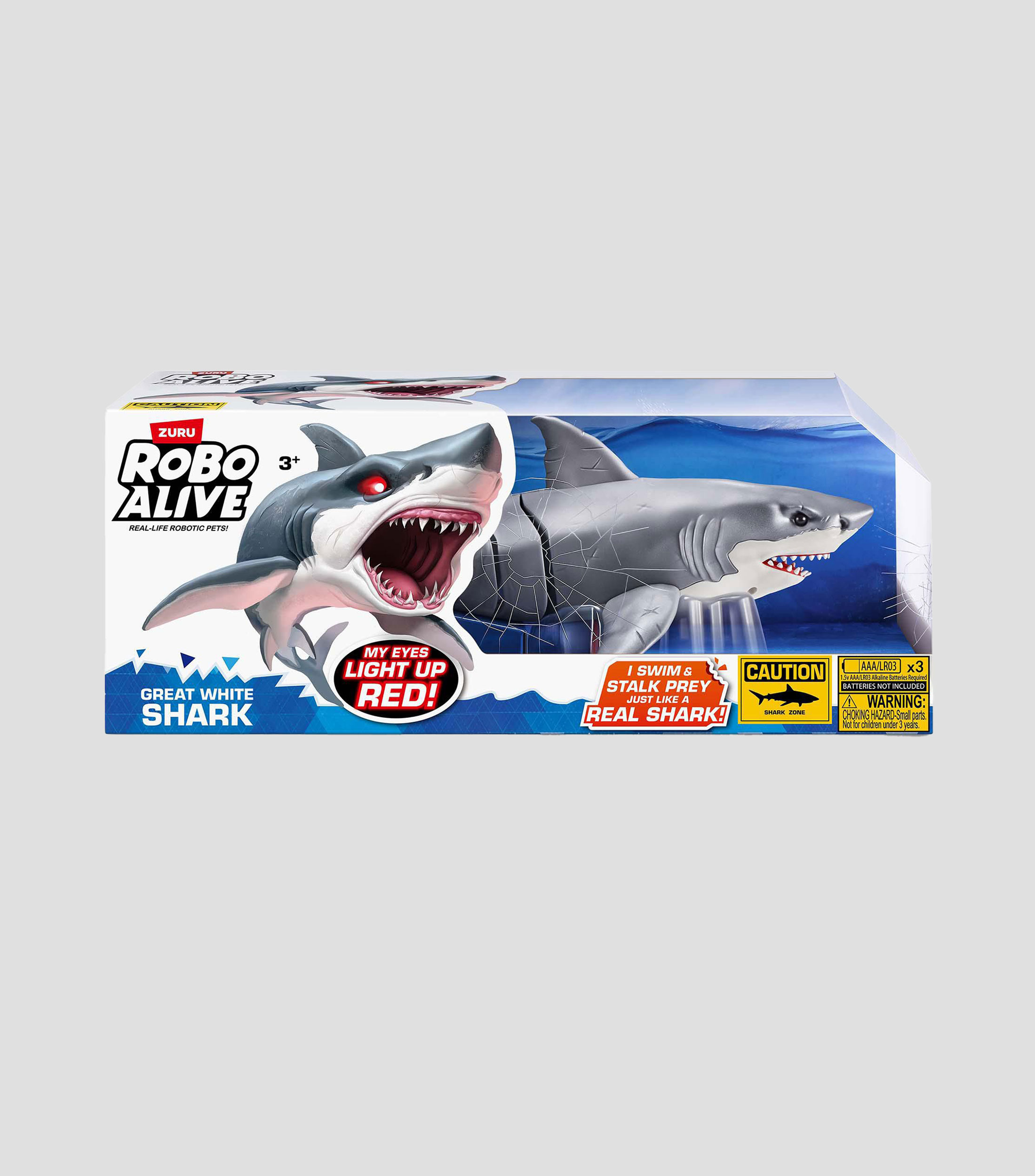 Tiburón blanco Robo Alive