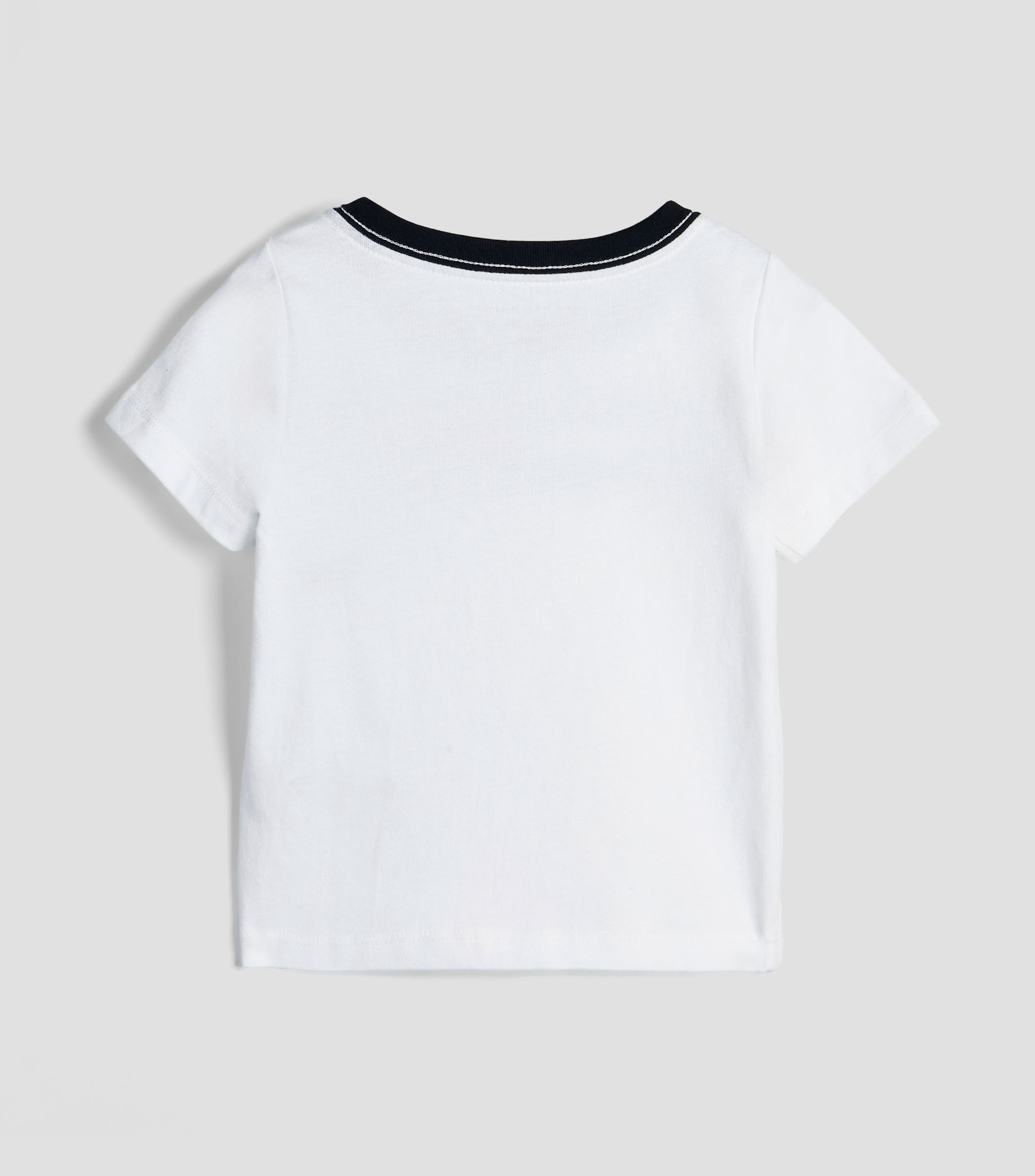 Playera Cuello Redondo Manga Corta Bebé