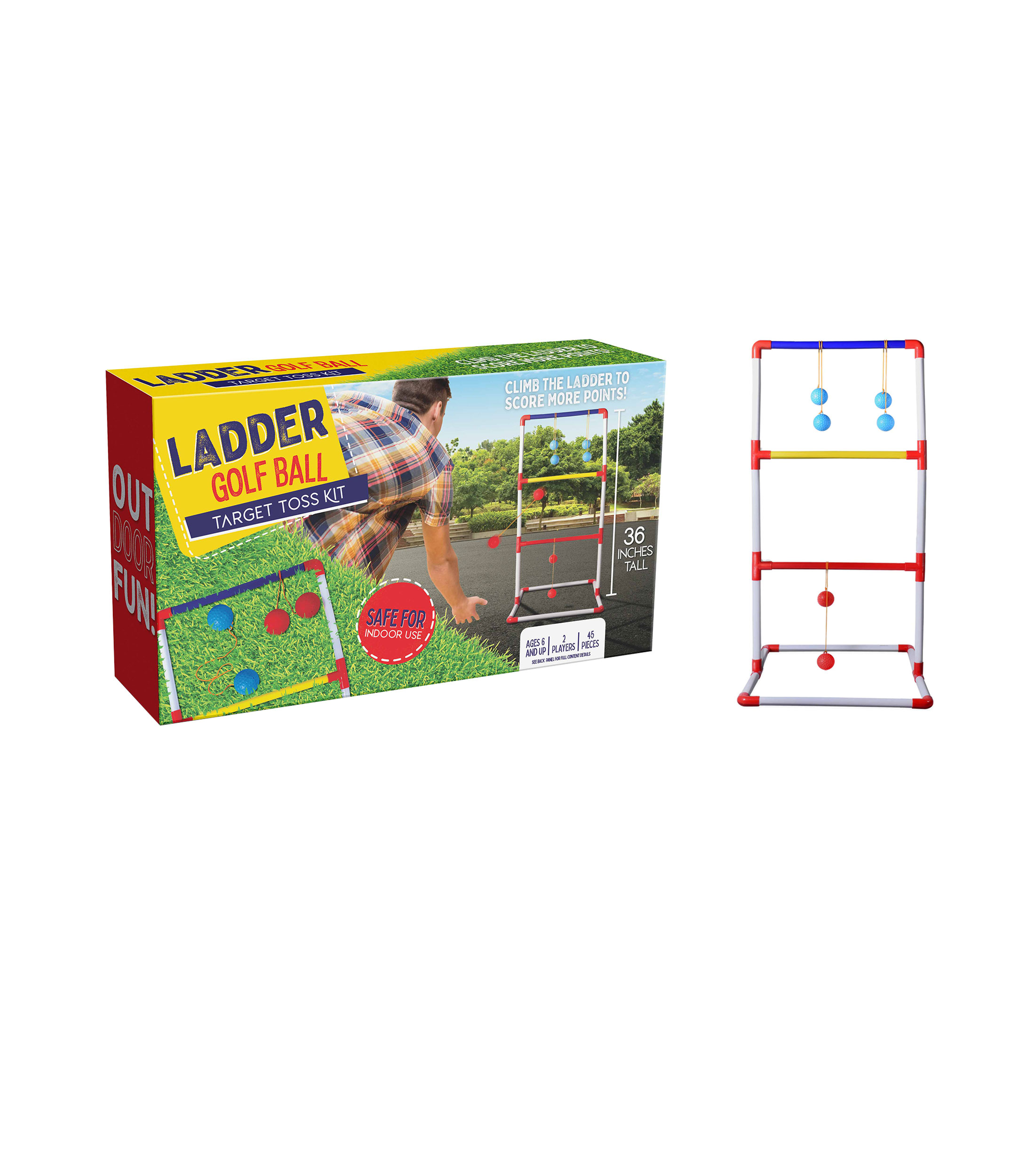 Ladder Golf Ball Target Toss Kit