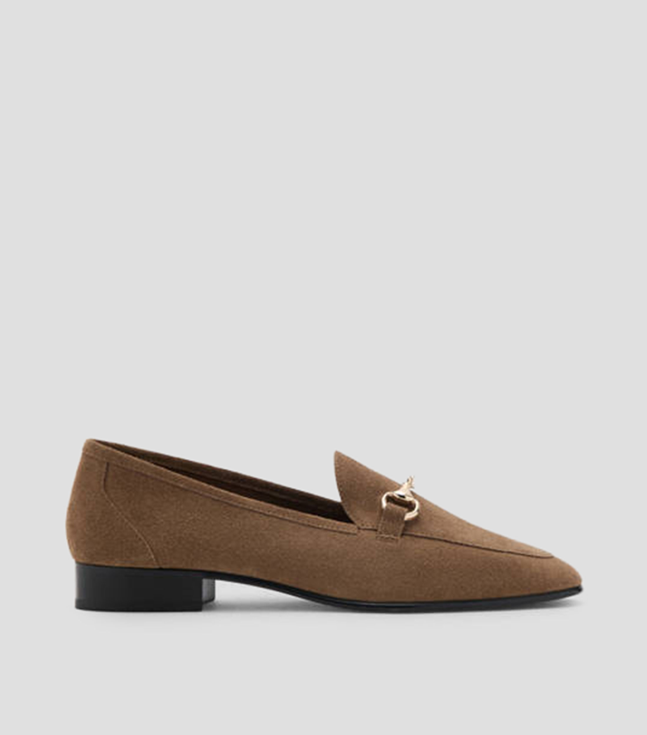 Zapatos Slip On casuales en piel Mujer