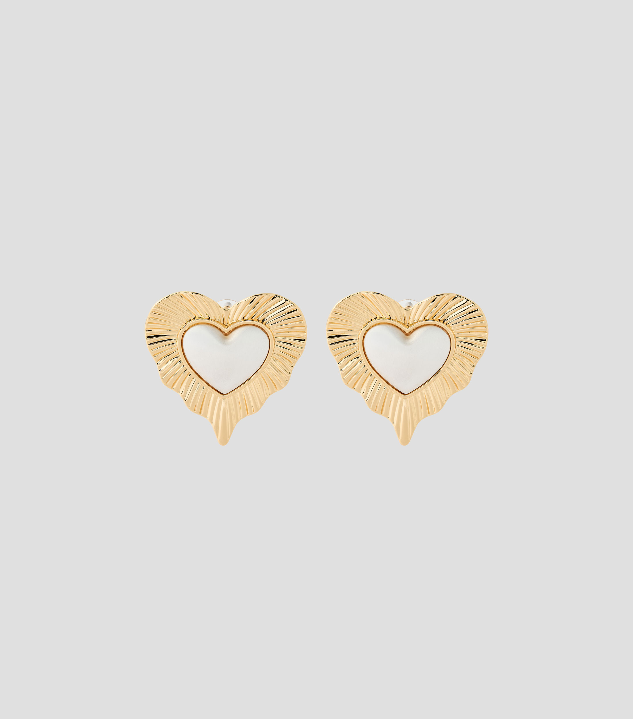 Aretes corazón Valentine Mujer