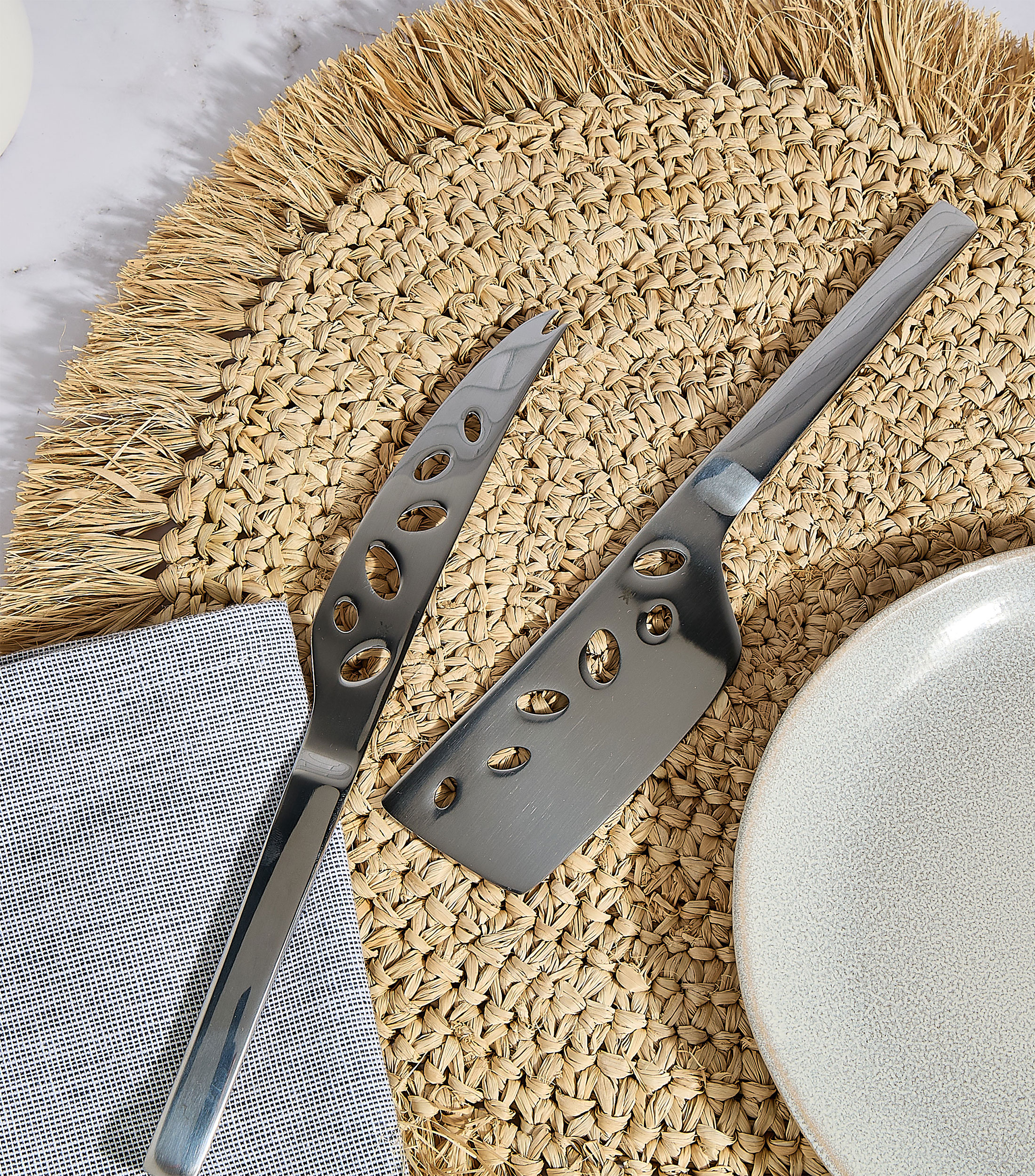 Set 2 Cuchillos para Queso Nuova