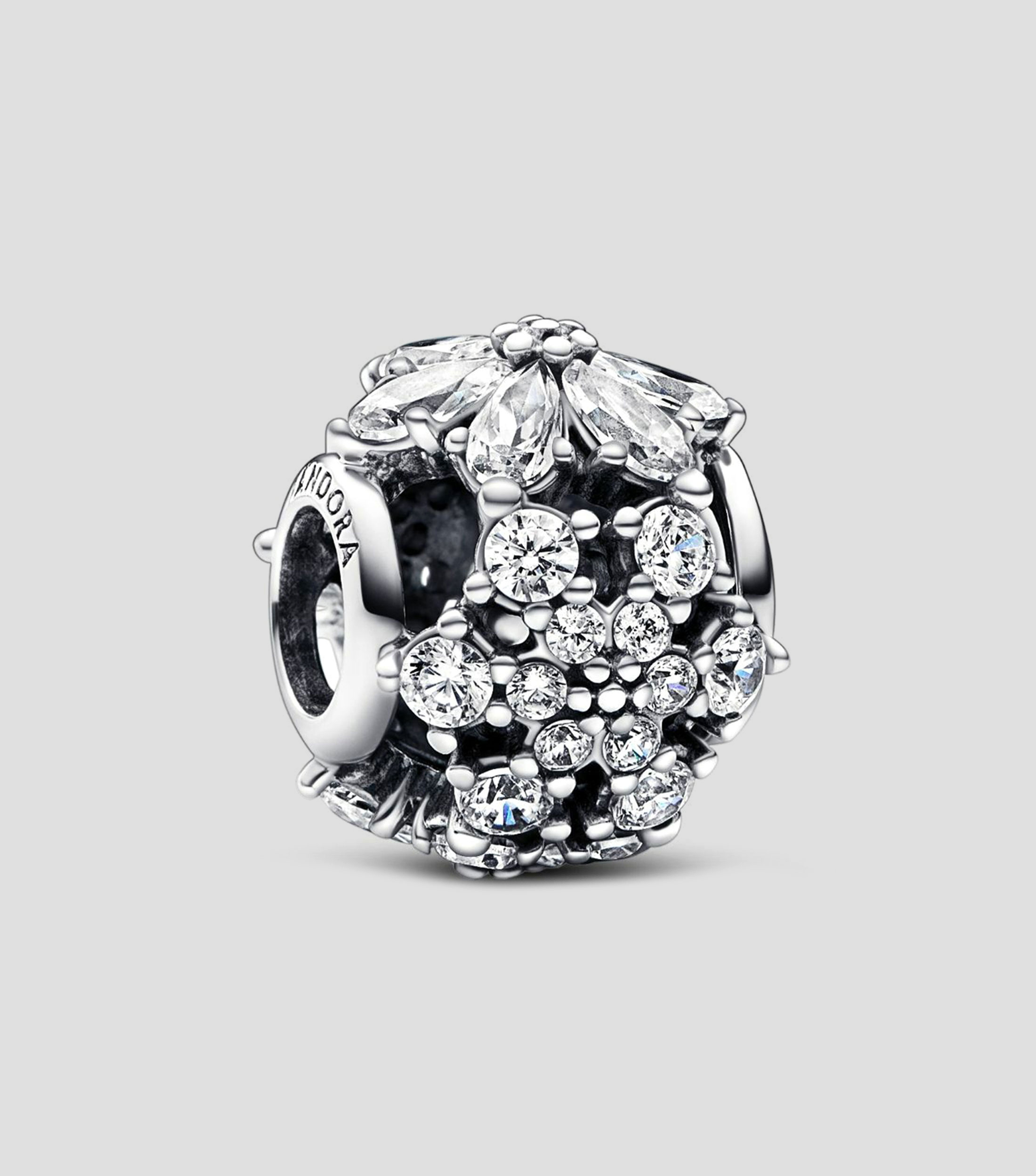 Charm en plata .925 Racimo herbario reluciente Mujer