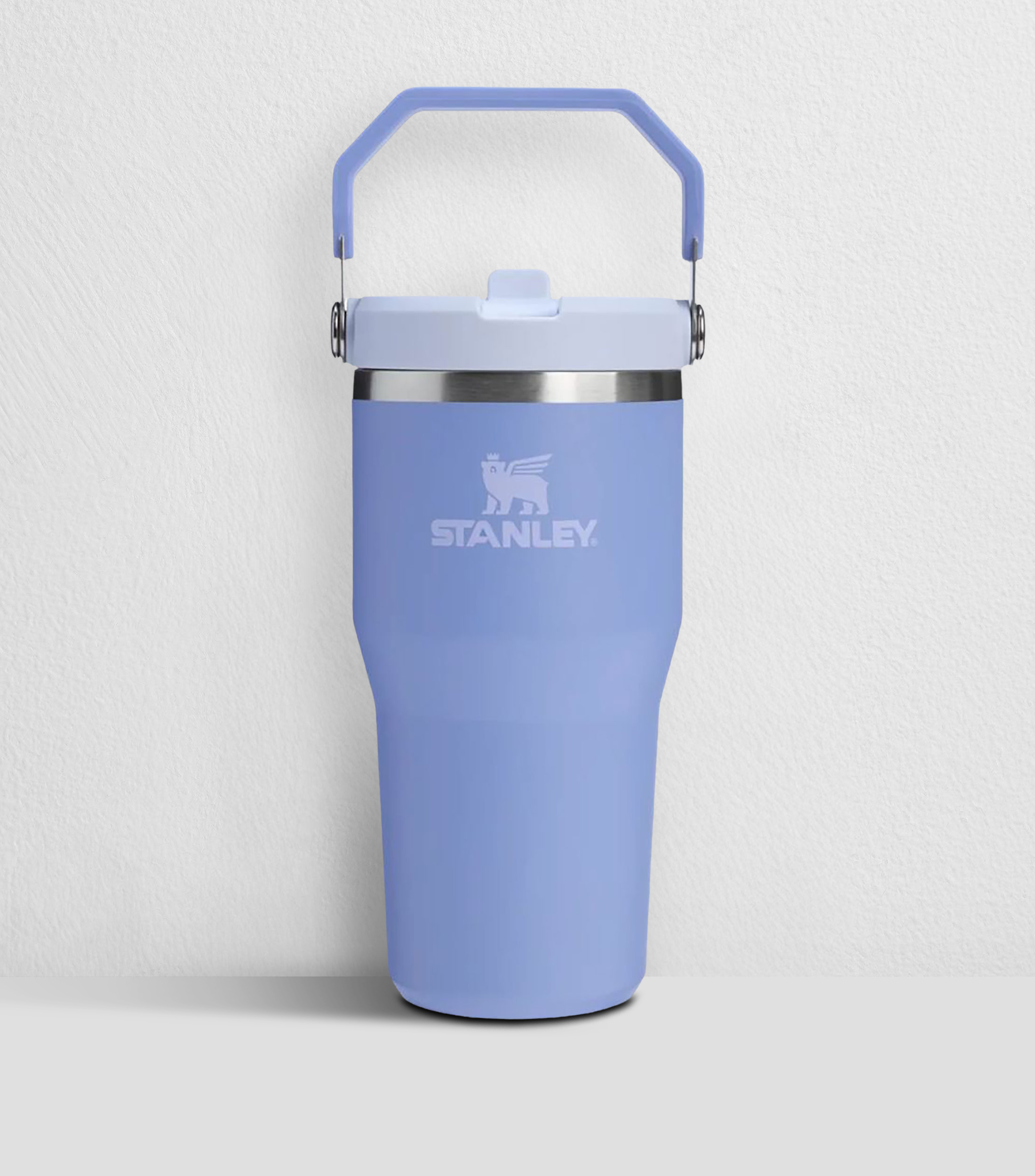 Termo Stanley Quencher Azul Acero Inoxidable con Popote, 591 ml