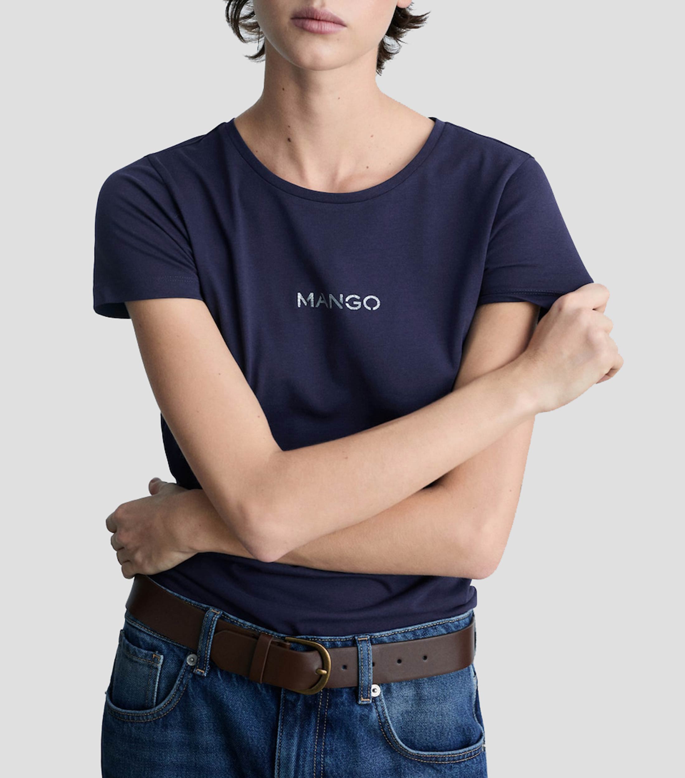 Playera Cuello Redondo Manga Corta Mujer