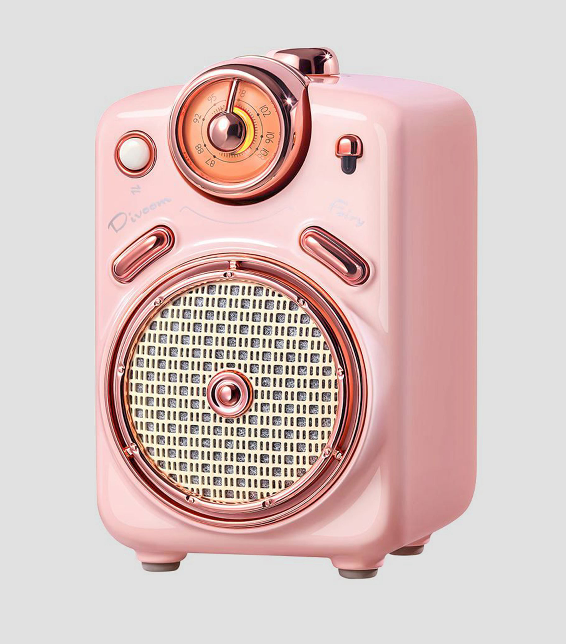 Bocina portátil inalámbrica Bluetooth Karaoke mini Fairy -2 Rosa