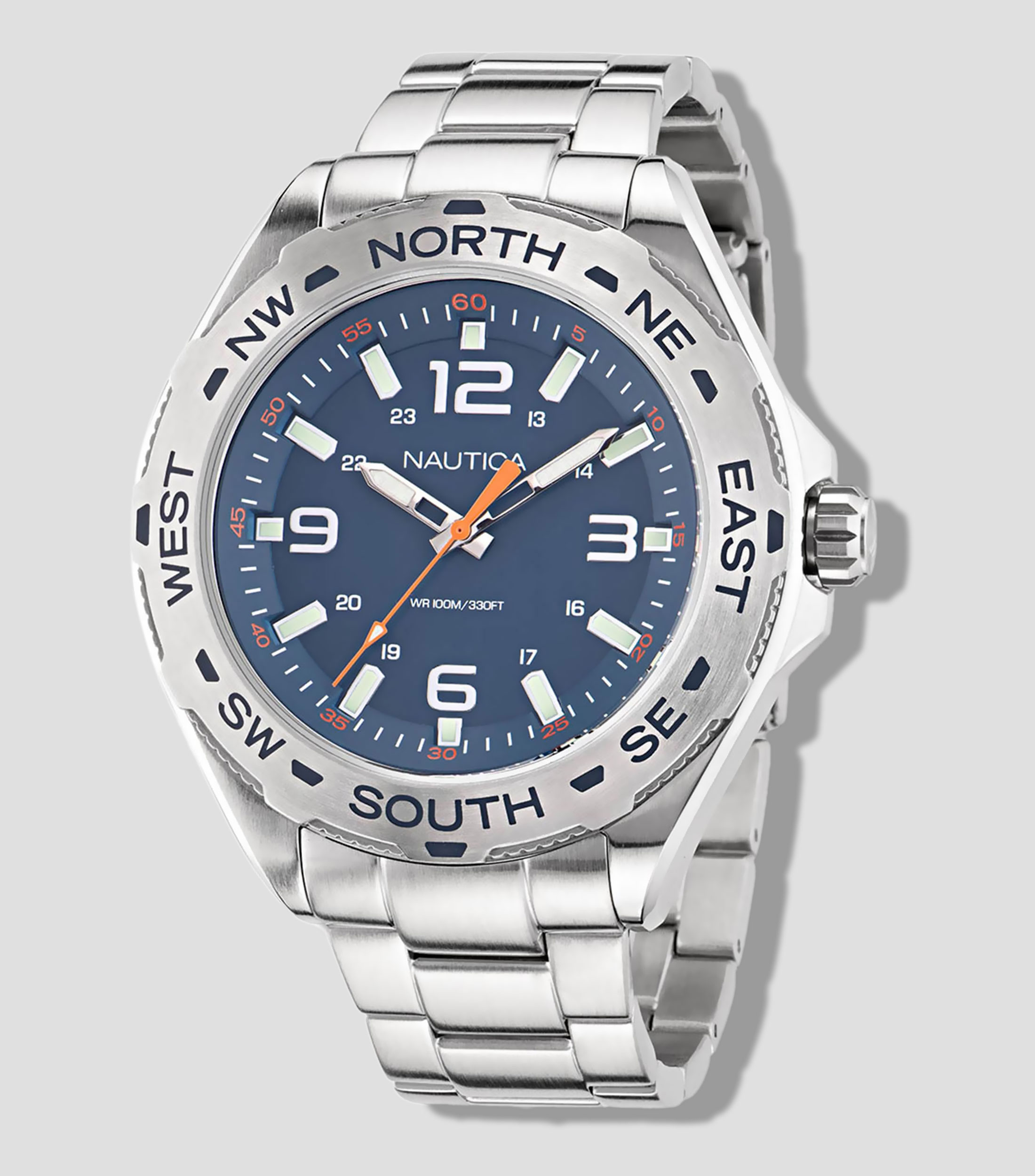 Reloj para Hombre Clearwater Beach casual plateado