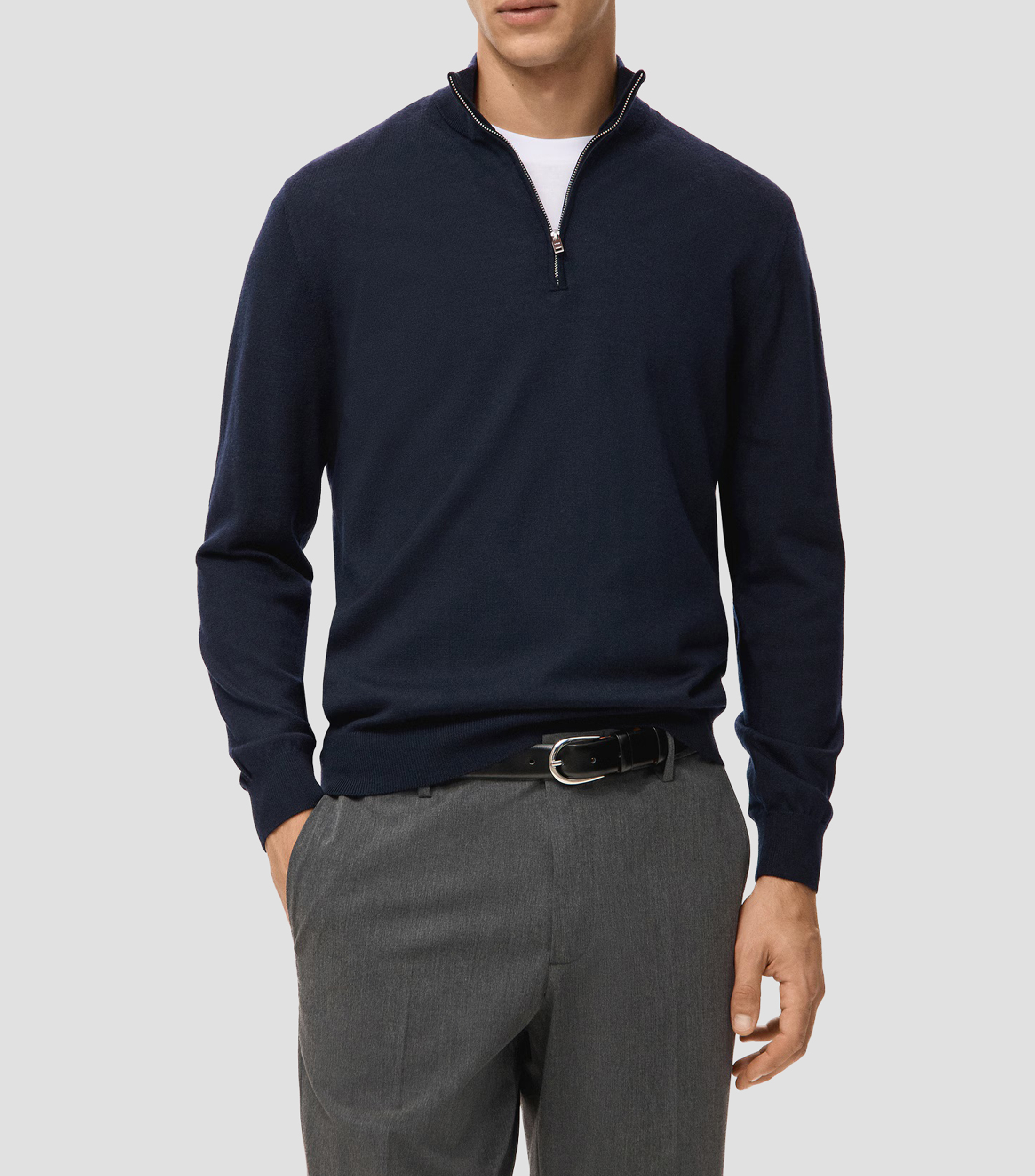 Suéter cuello alto Hombre