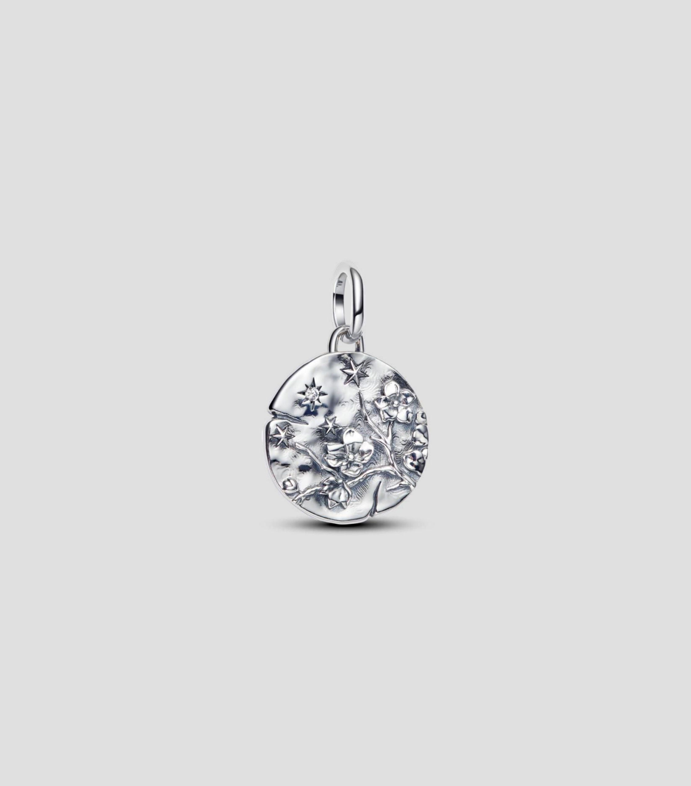 Charm en plata .925 con flor de cerezo Mujer