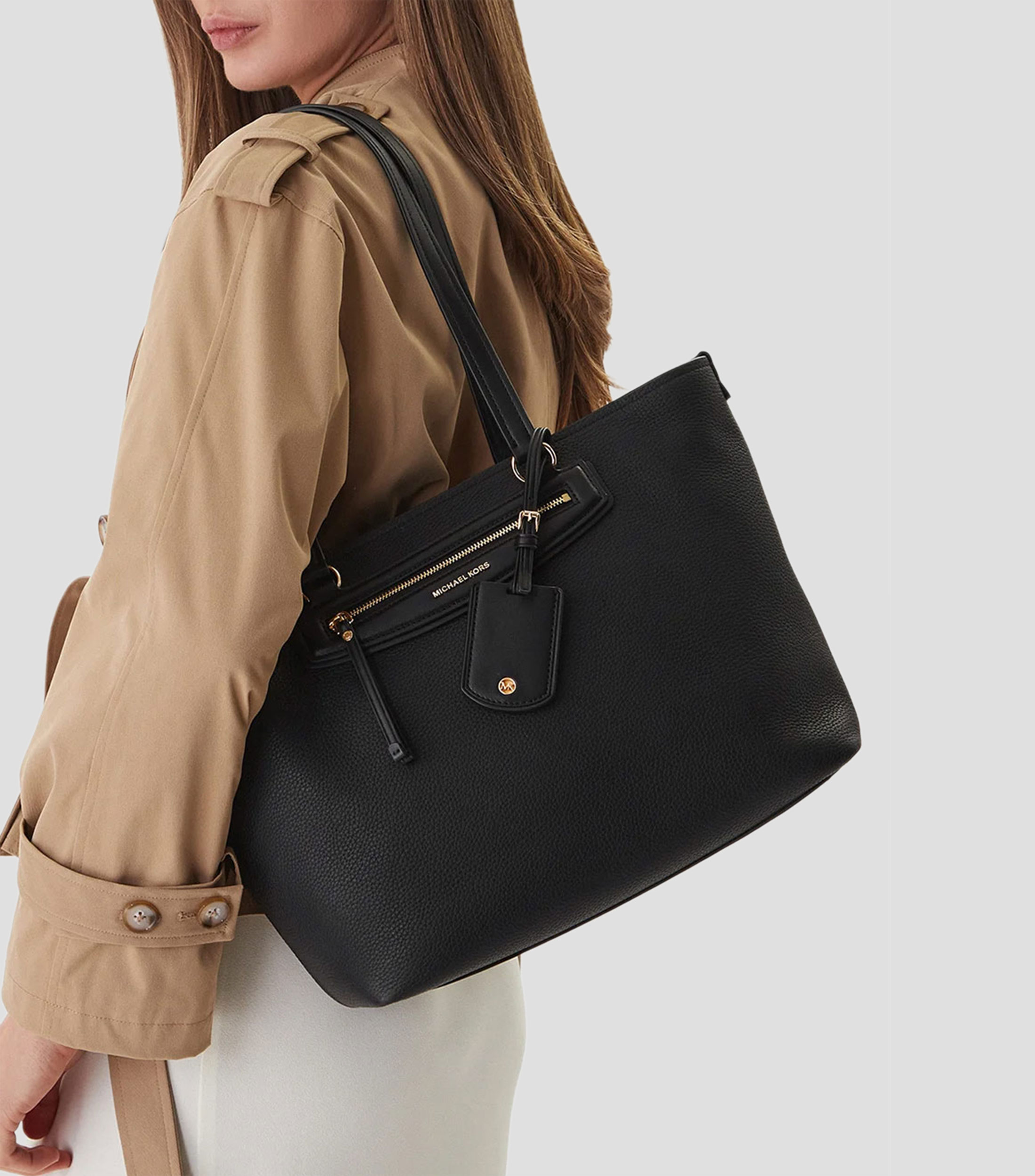 Bolsa tote en piel Jet Set Travel lisa Mujer