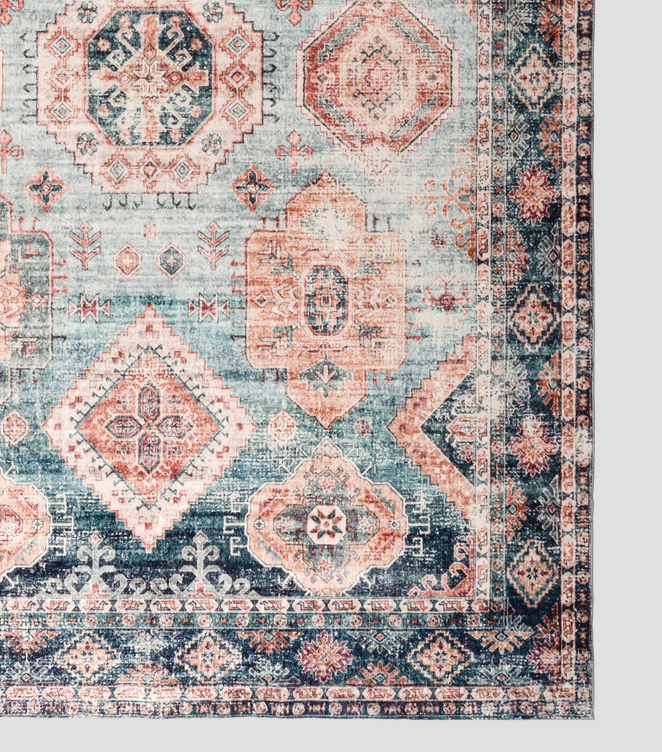 Tapete decorativo Fabella en poliéster 230 x 160 cm