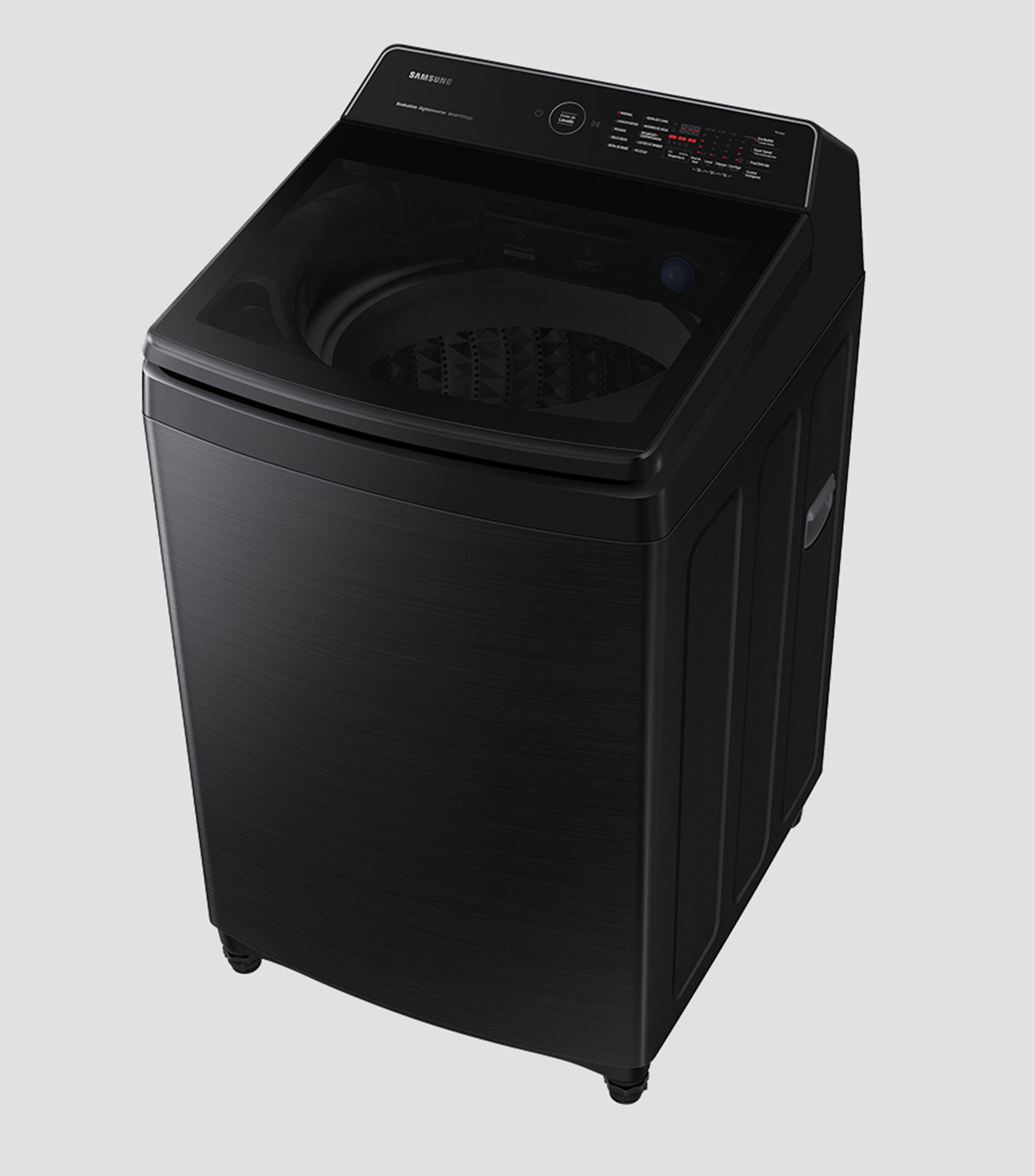Lavadora semiautomática 19 kg con pulsador, carga superior WA19CG6746BVAX