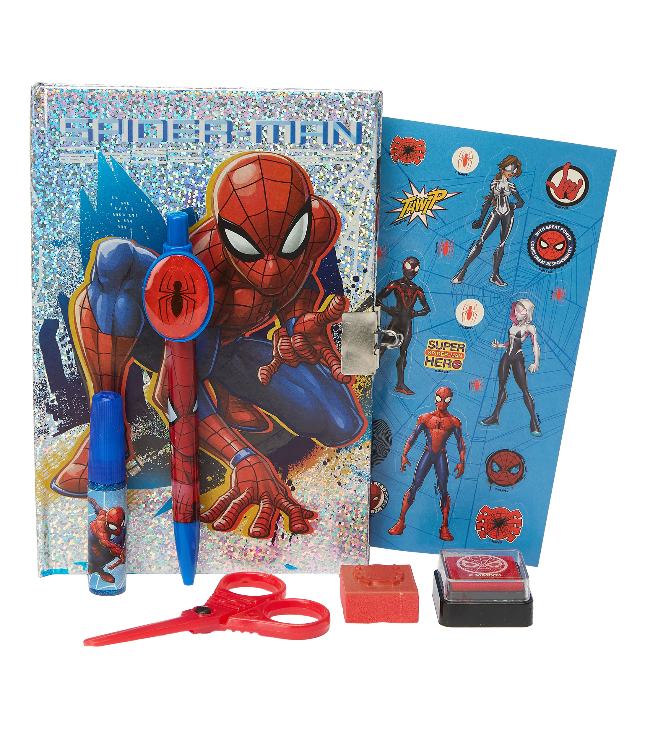 Set Diario Fantástico Spider-Man