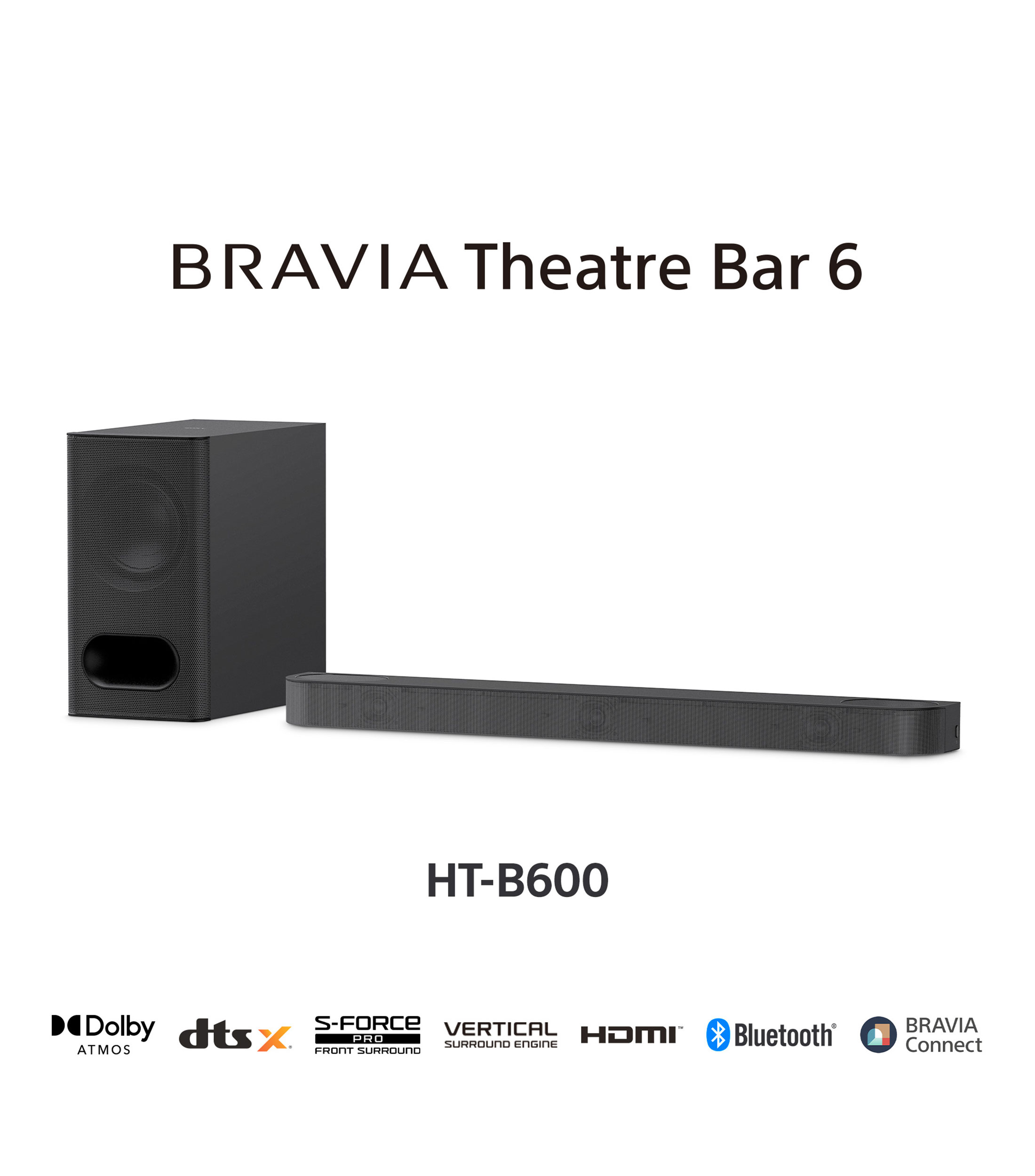 Teatro en casa Bravia Theater Bar 6 Negro