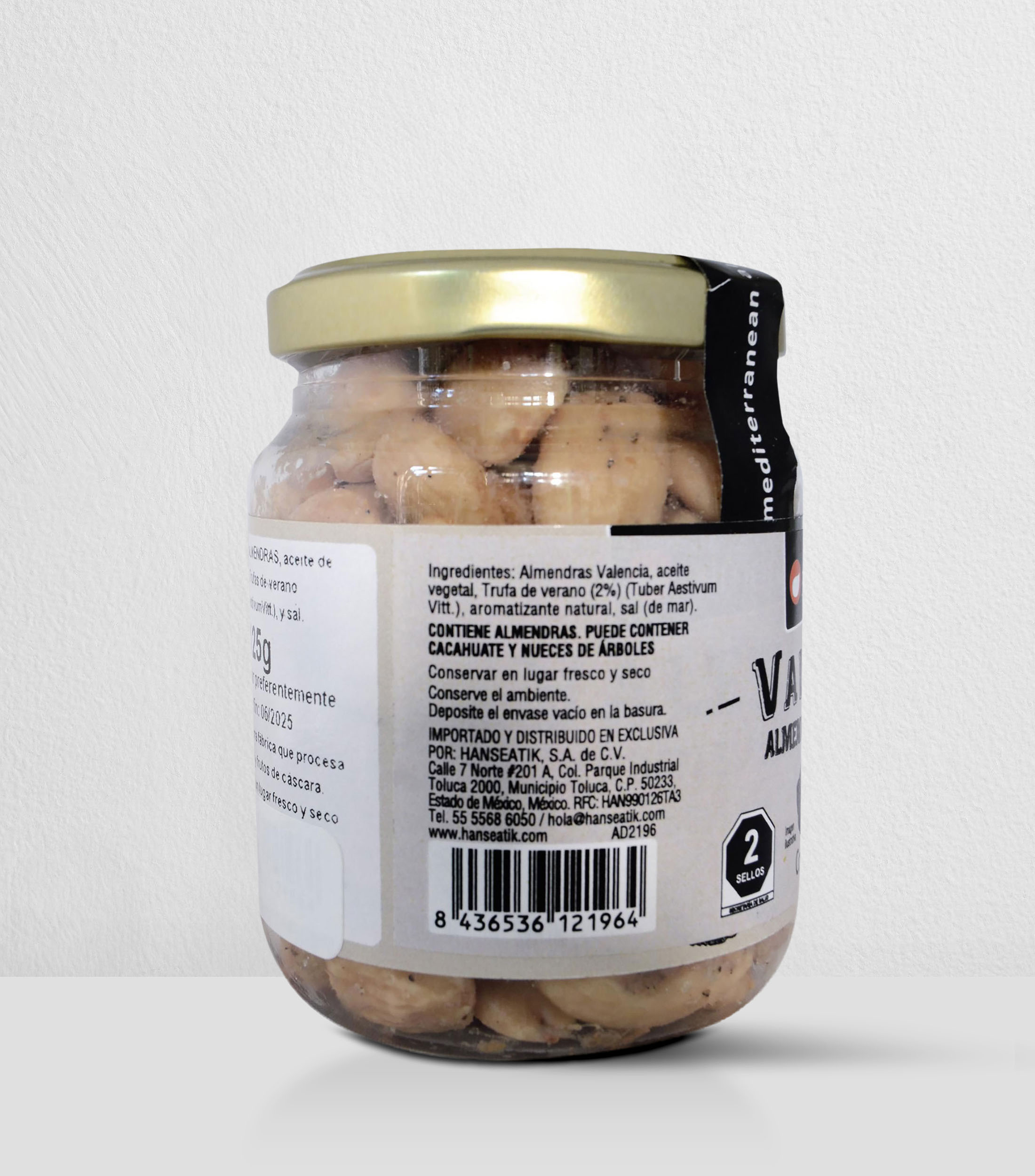 Almendras con Trufa Valencia, 125 g