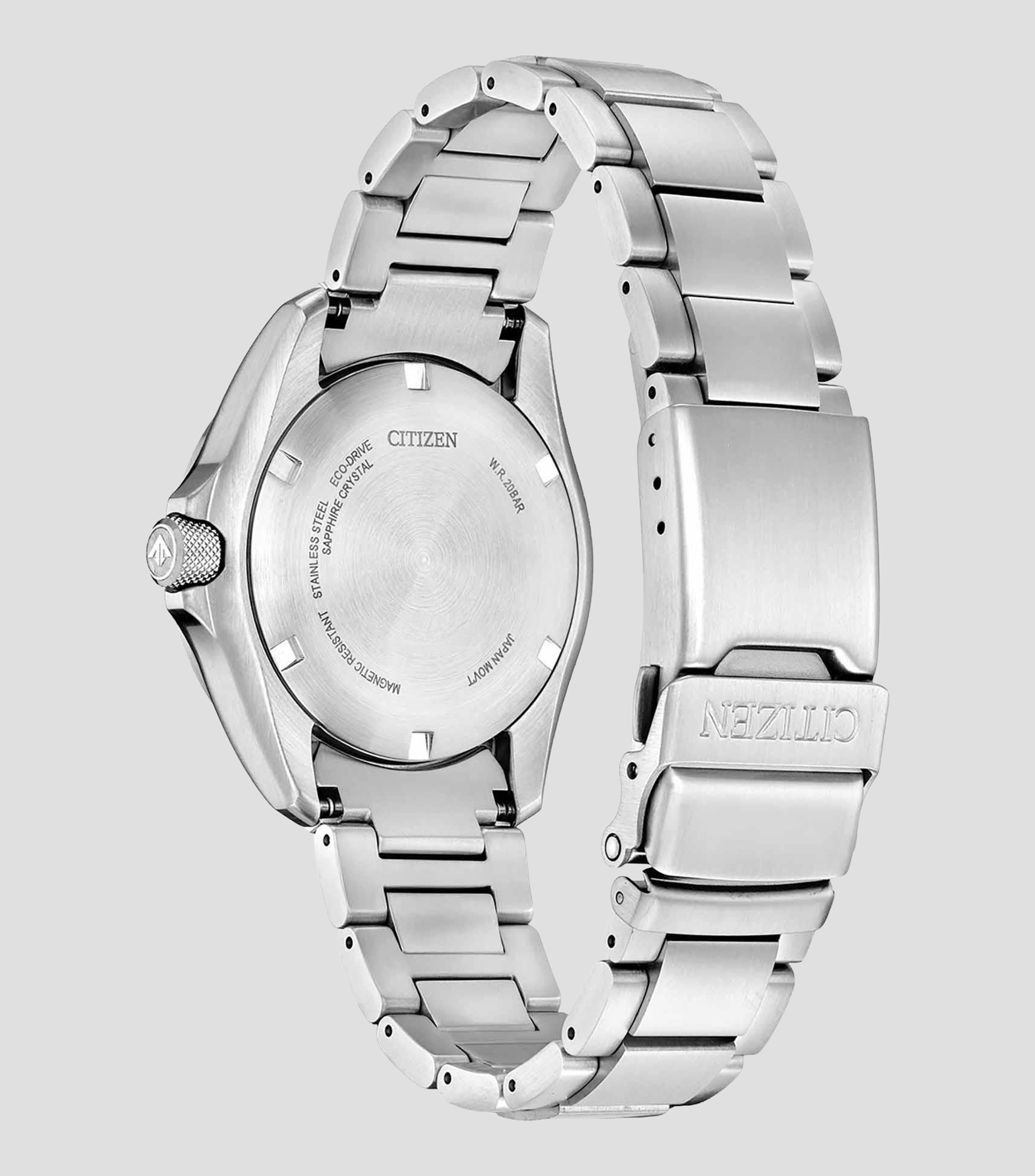 Reloj para Hombre Promaster Land GMT Deportivo Plateado, Rojo