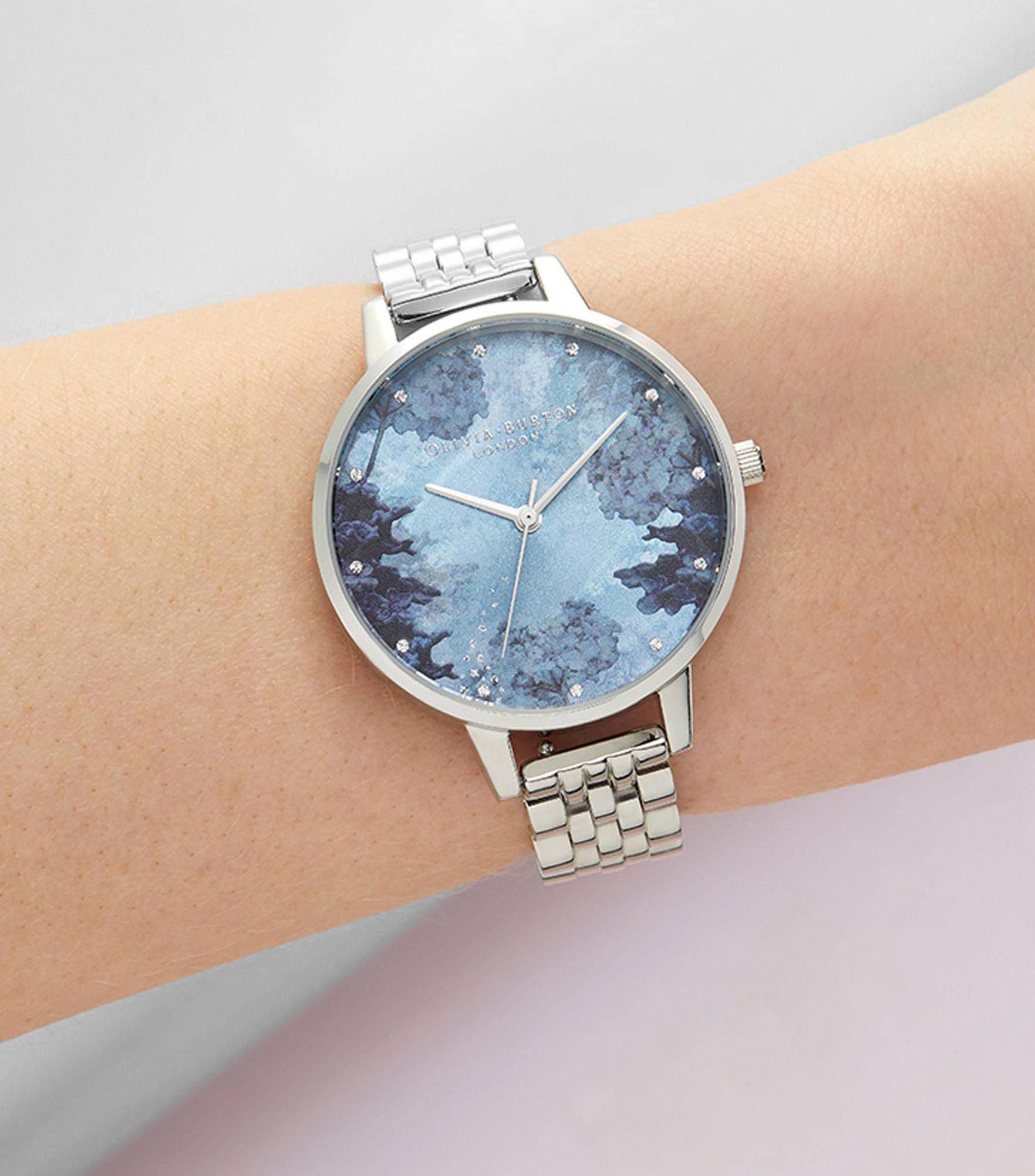 Reloj para mujer Under The Sea Clásico Plateado