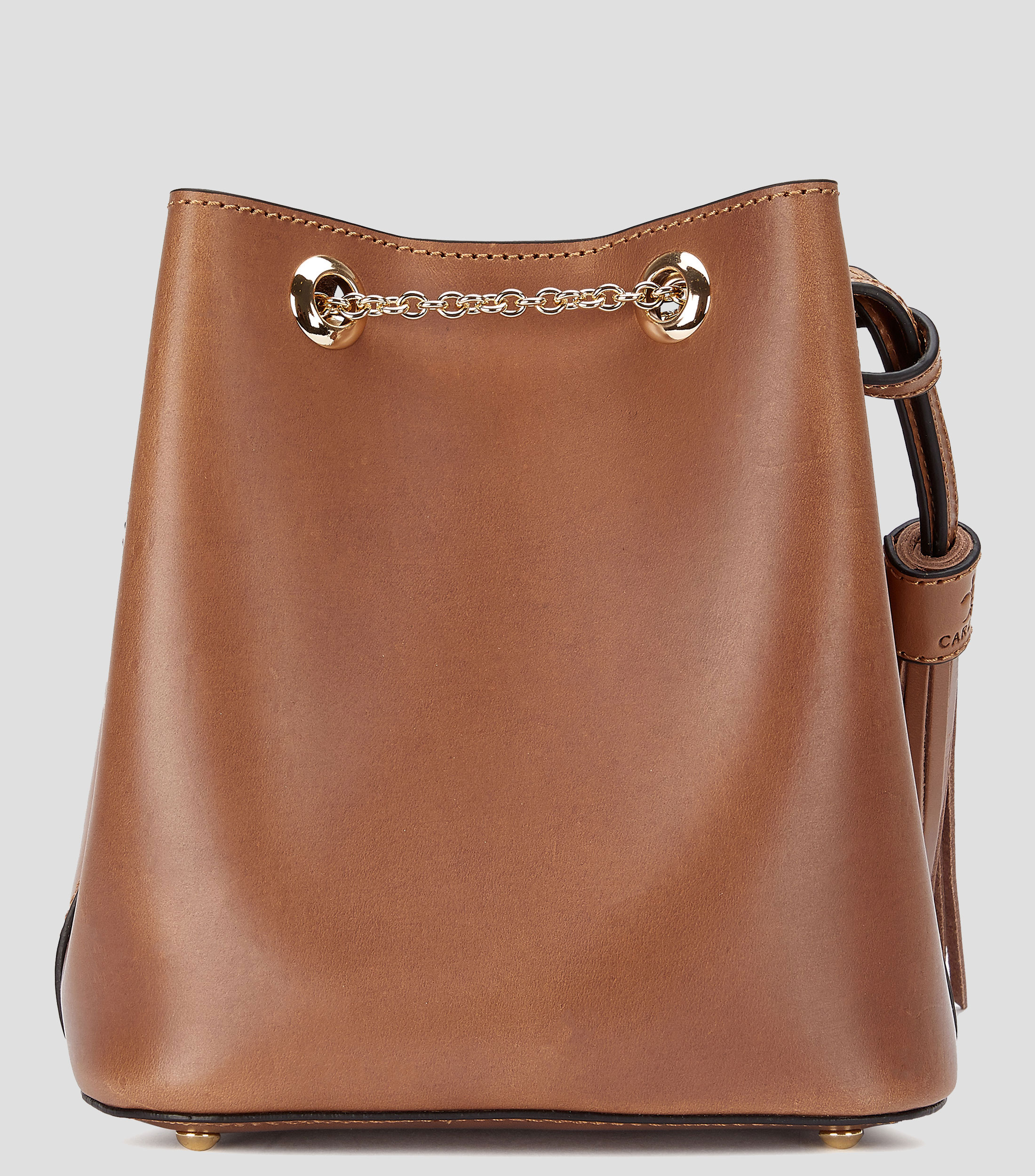 Bolsa Bucket en piel Mujer