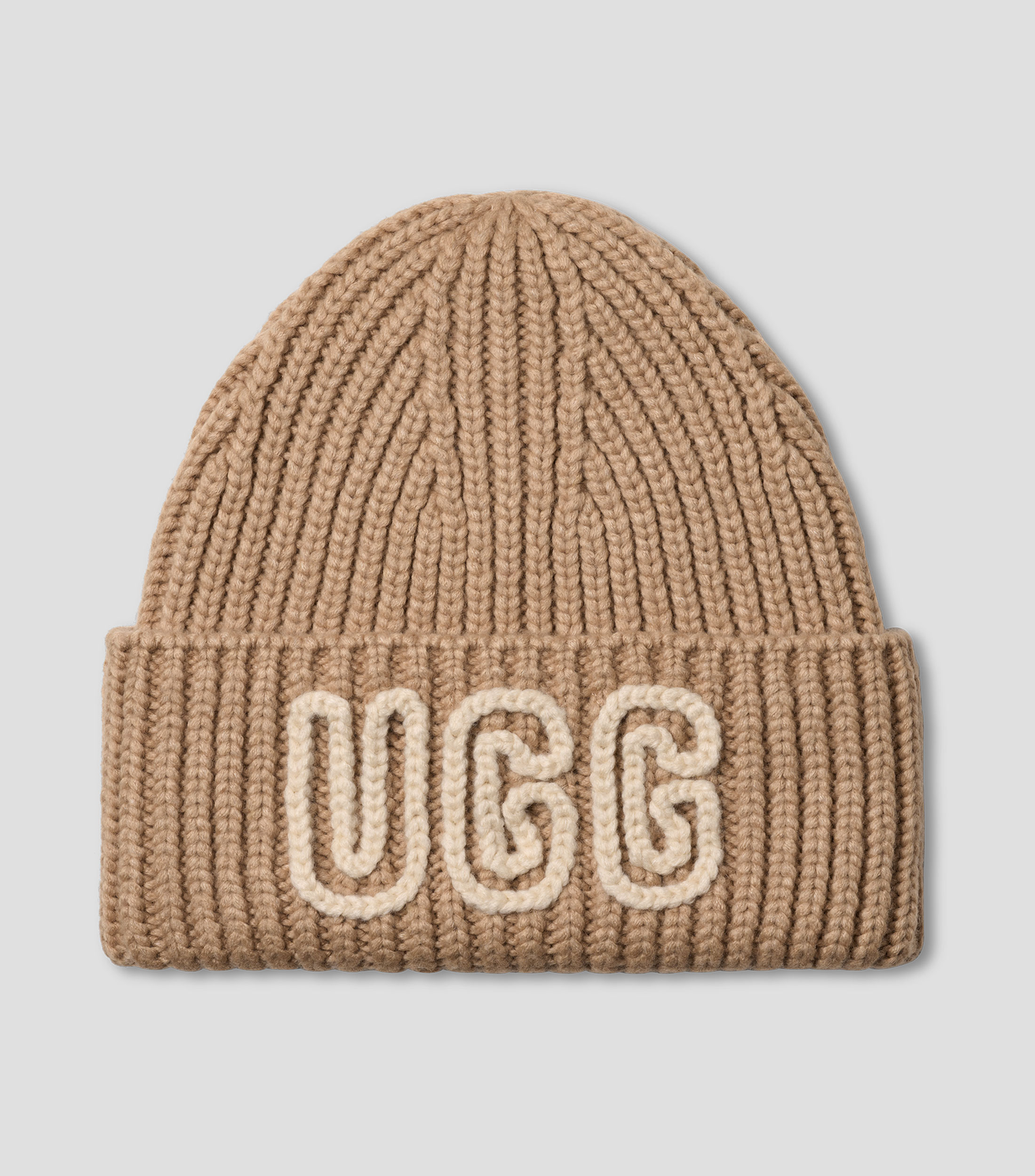 Gorro en tejido de punto liso Mujer
