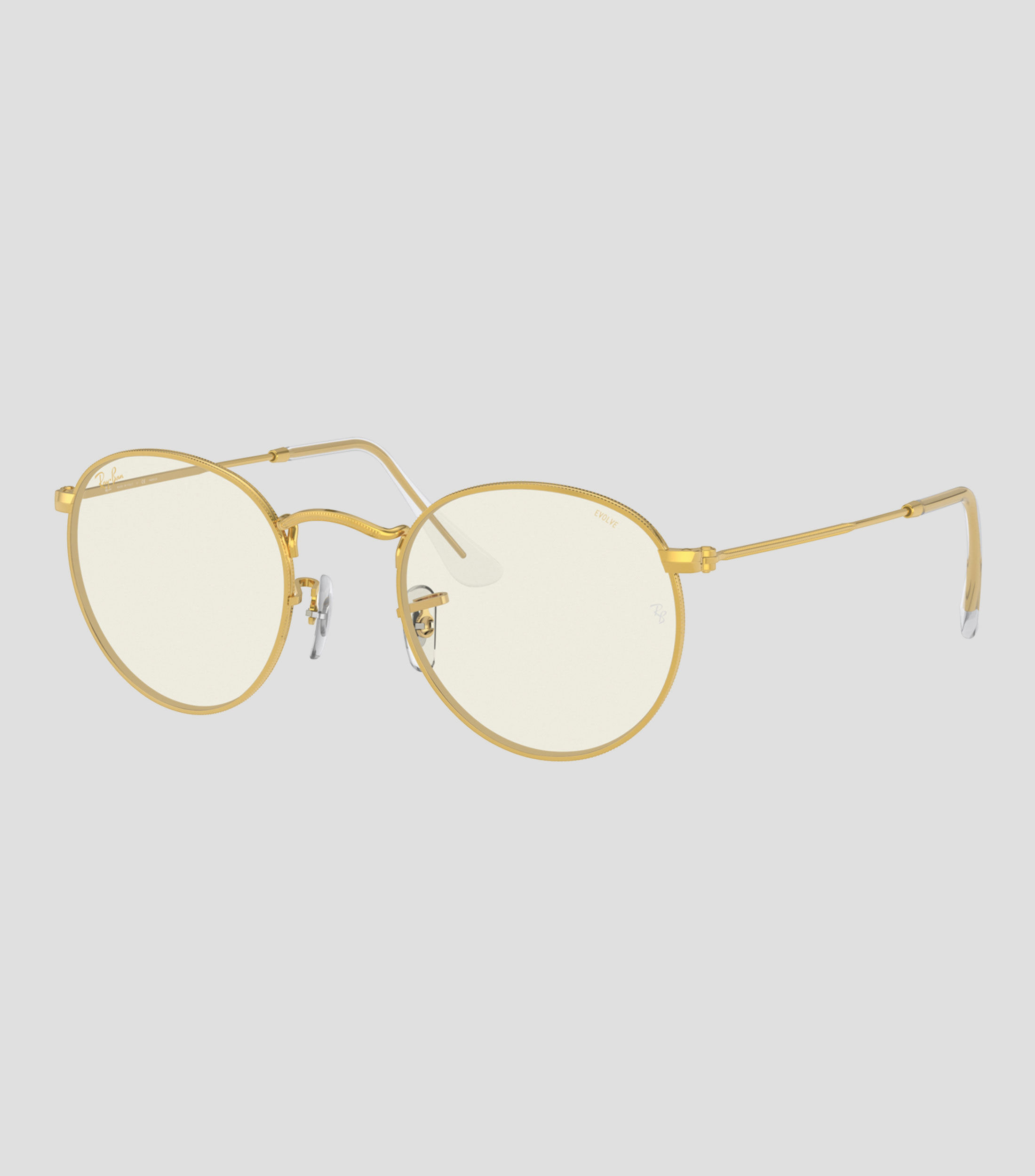 Lentes de sol Redondos Dorados Unisex