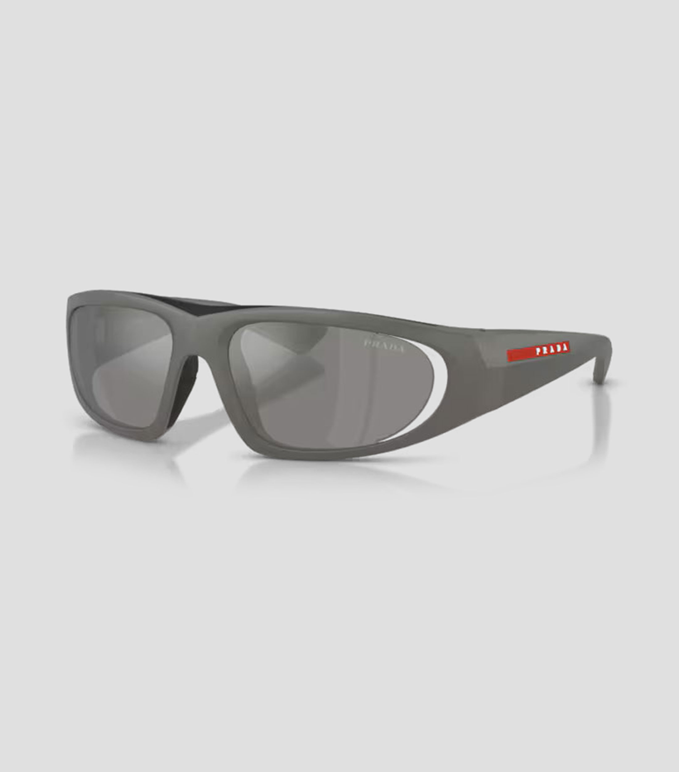 Lentes de sol irregulares Linea Rossa gris Unisex