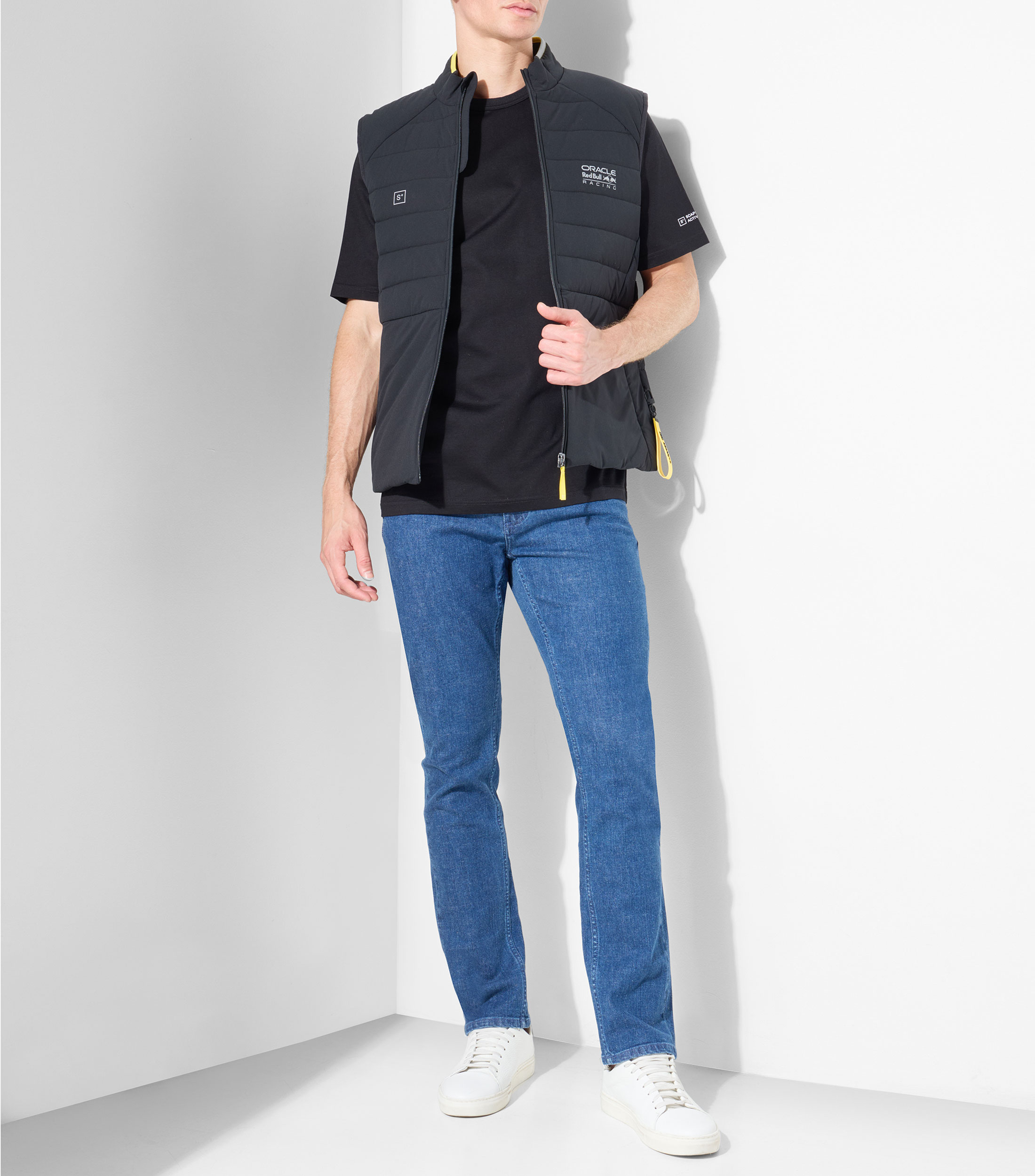 Playera de cuello redondo con manga corta Hombre
