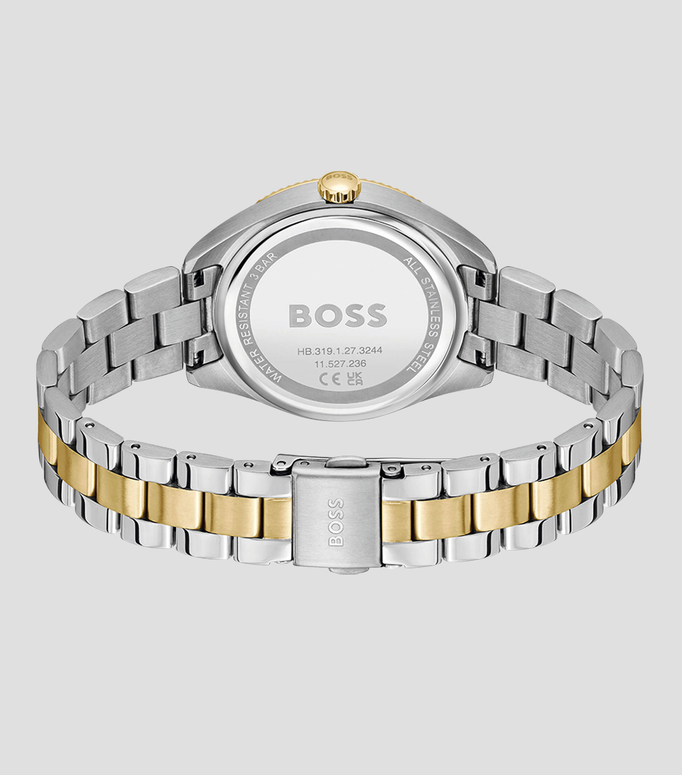 Reloj para mujer Boss Sage Deportivo, Plateado, Dorado