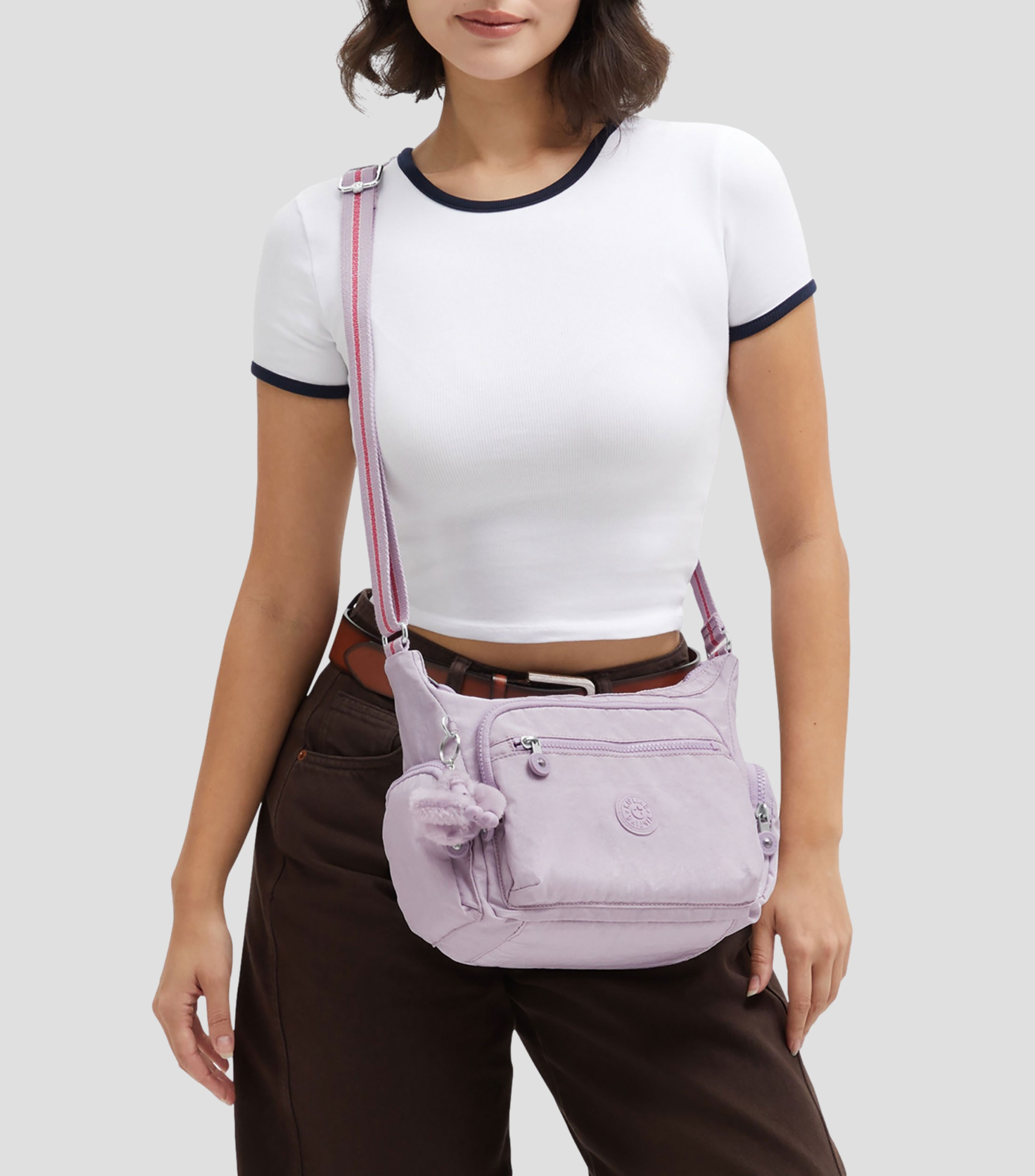 Bolsa crossbody morada Gabb lisa Niña