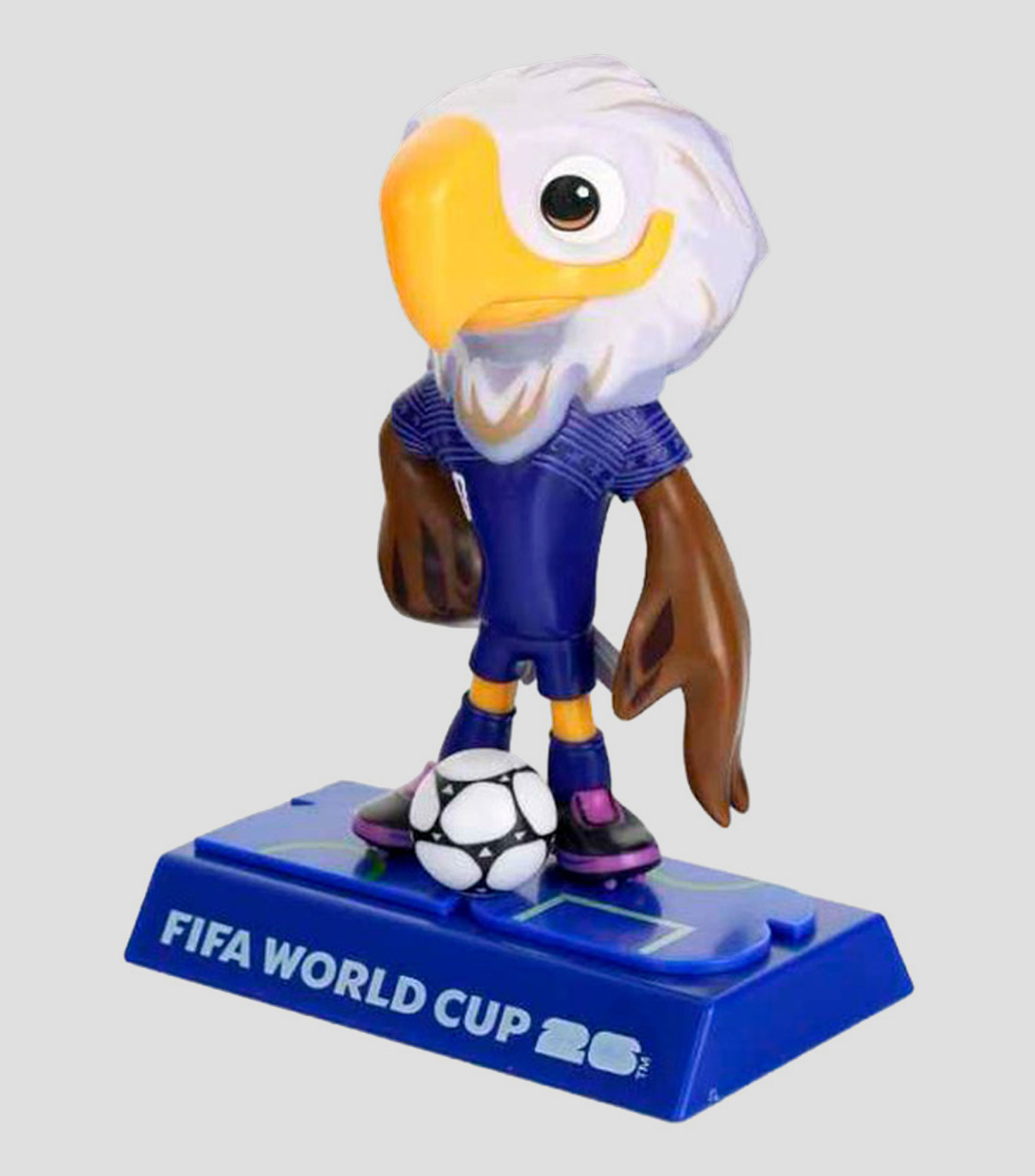 Figura coleccionable del Mundial Usa Clutch en material ABS/TPR