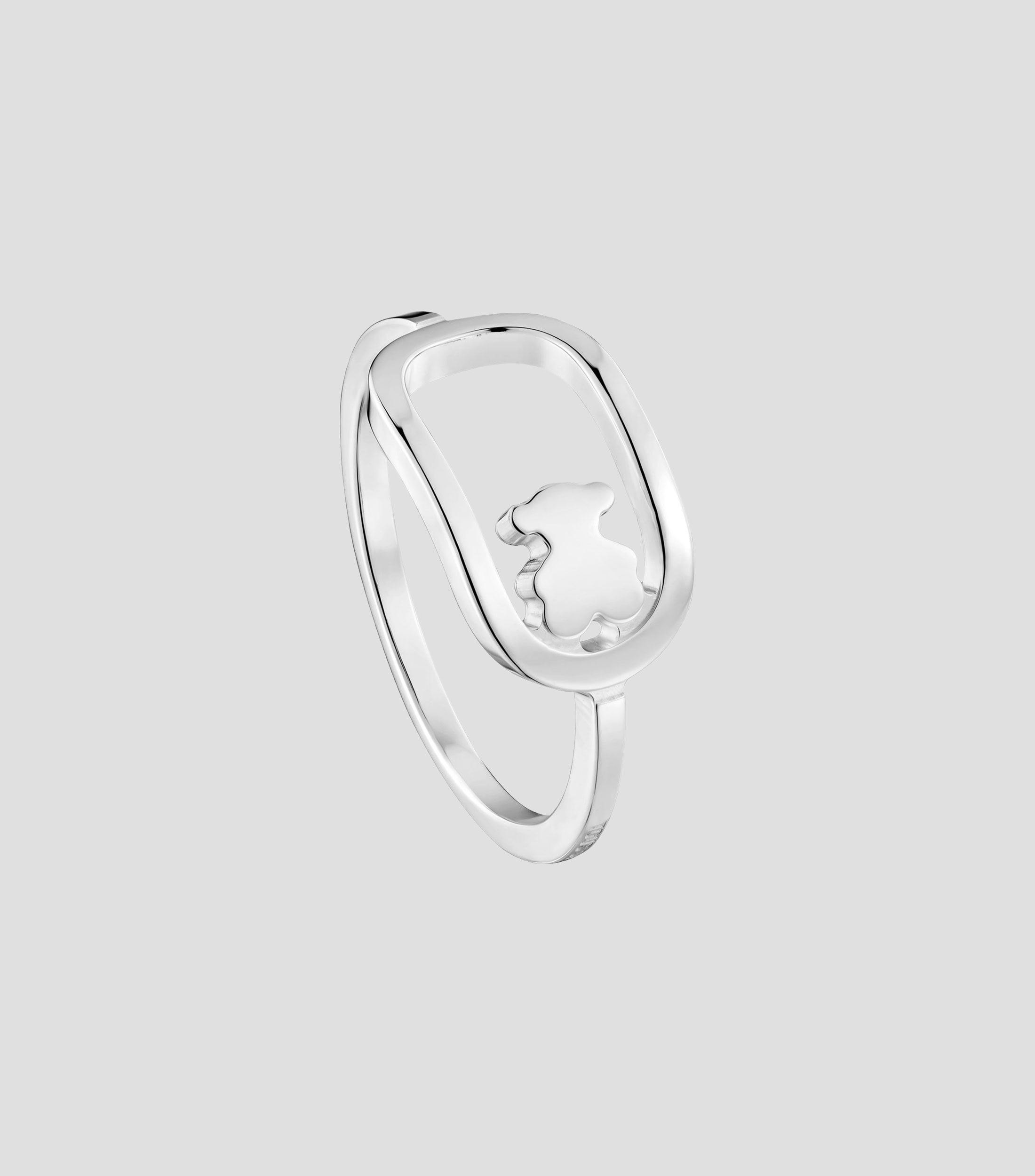 Anillo en plata Camille Oso Mujer