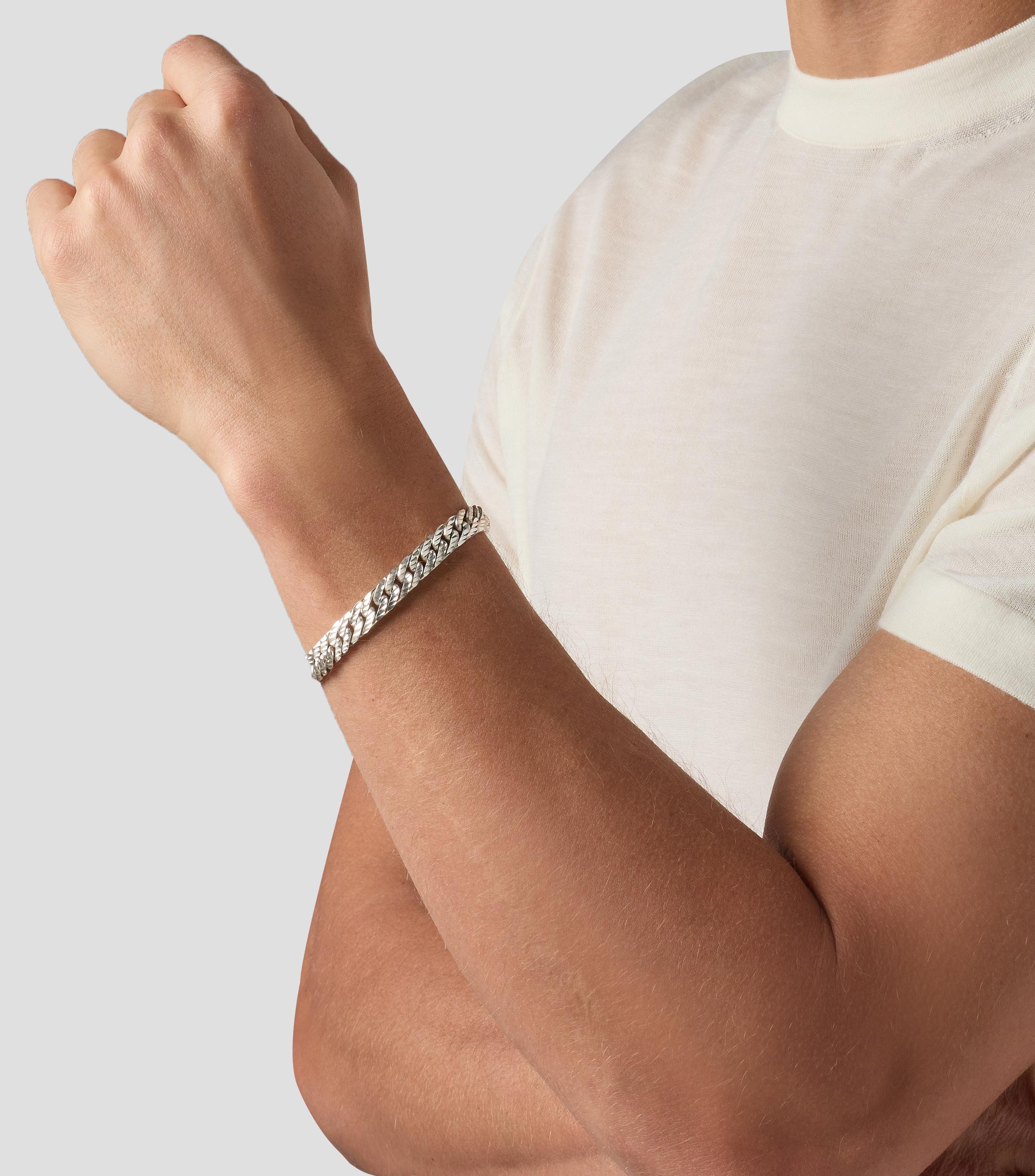 Pulsera en Plata .925 Hombre