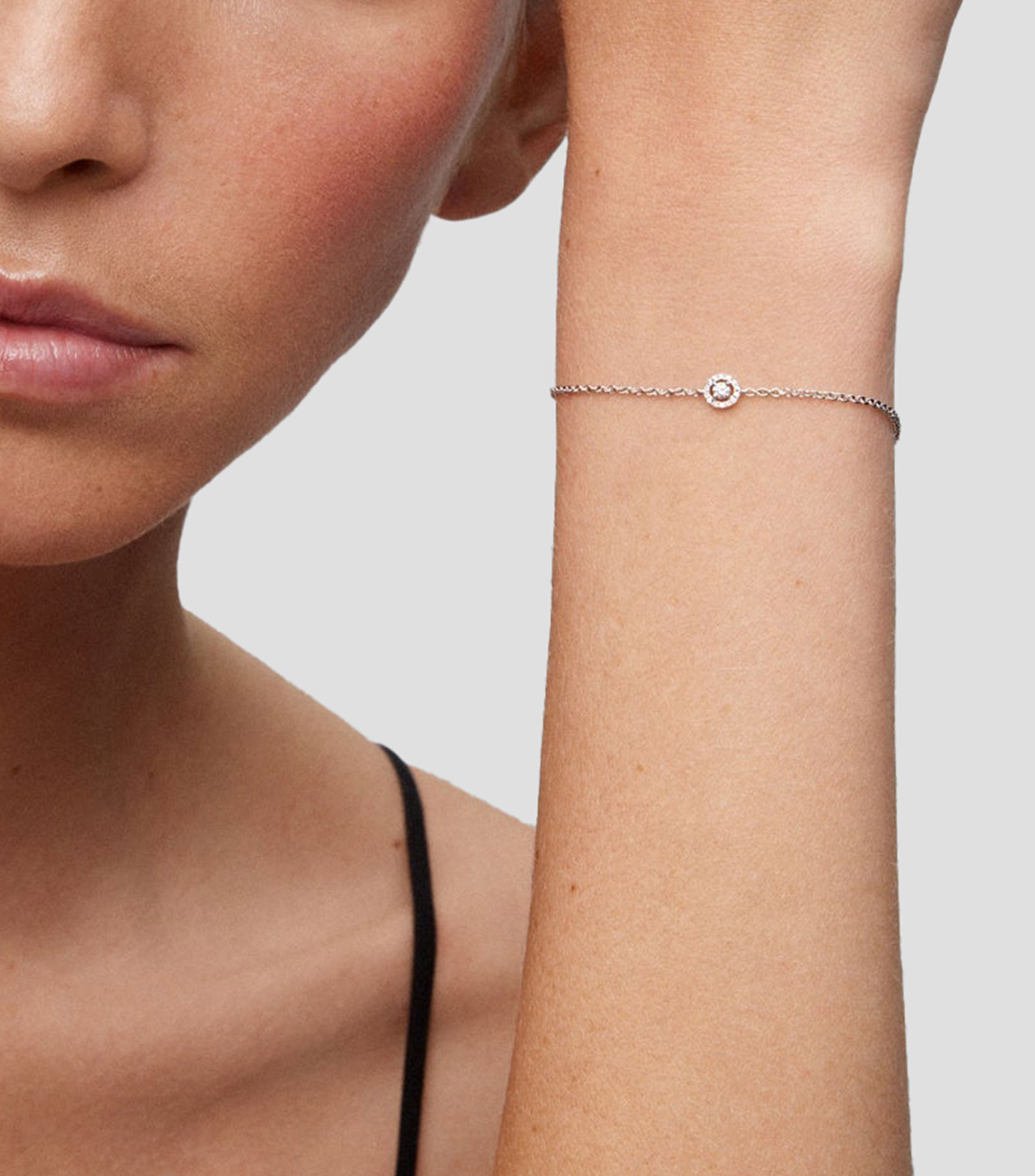 Pulsera en oro blanco 18 Kts Grace Mujer