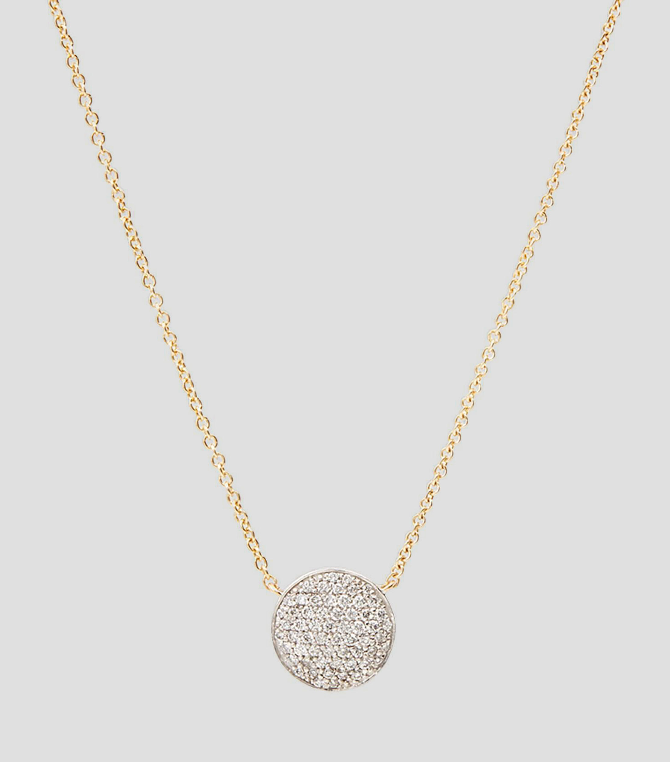 Collar en oro combinado 18 kilates con diamantes Diamonds Mujer