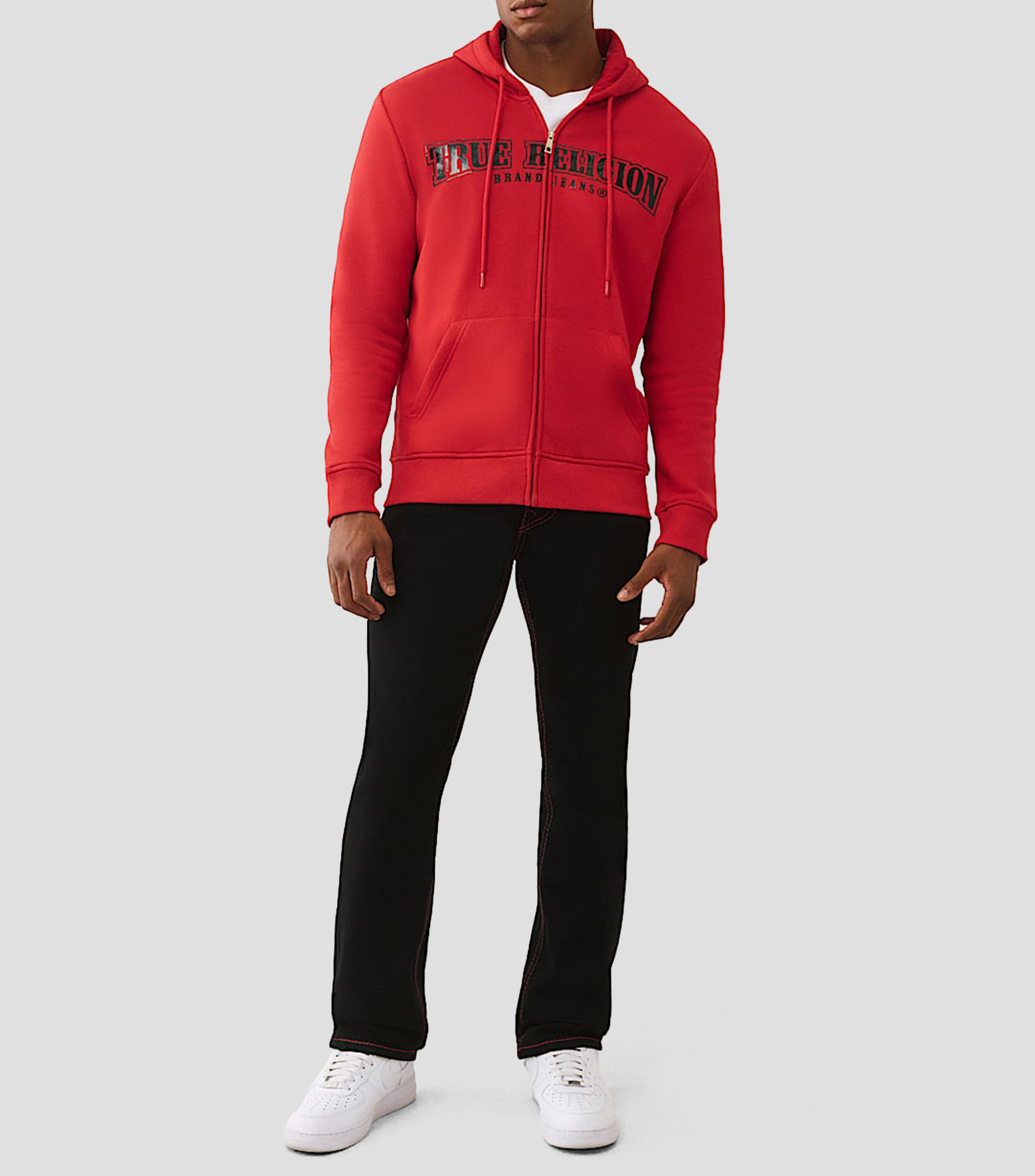 Sudadera con cierre y capucha Hombre