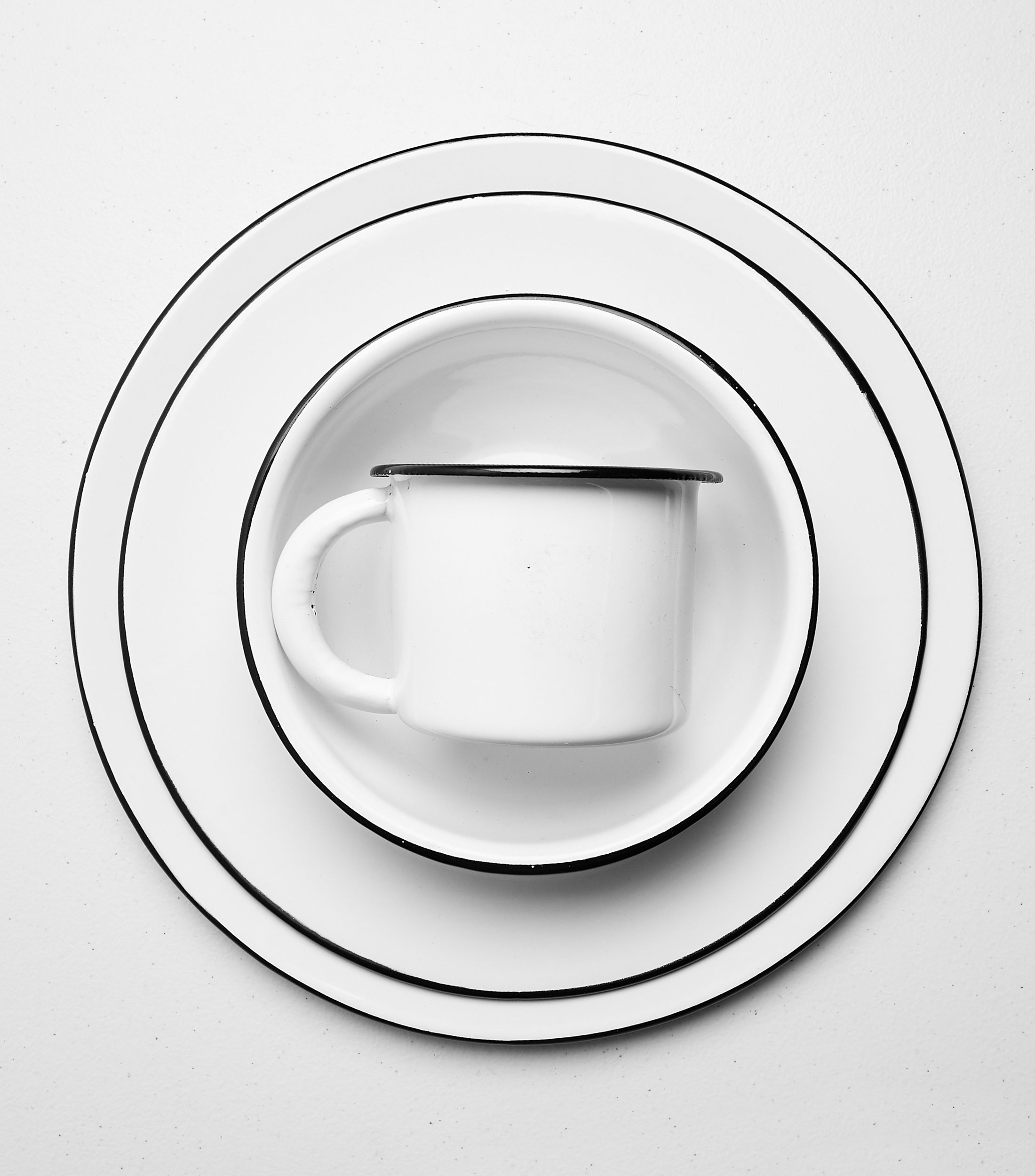 Tarro blanco liso