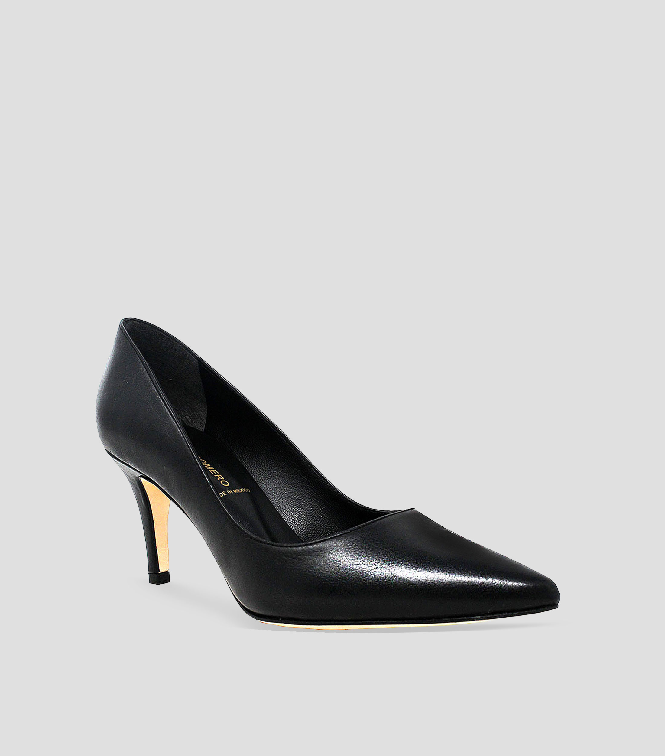 Zapatillas pump con tacón medio de aguja Mujer