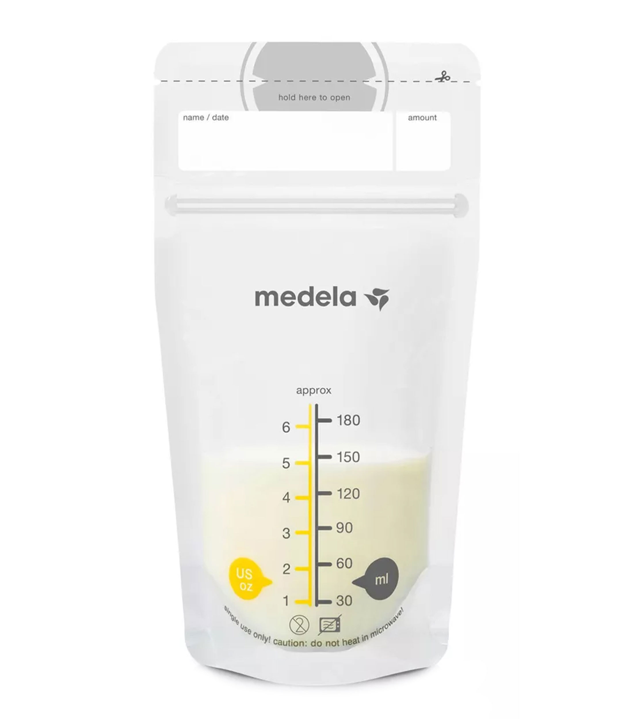 Bolsas para Almacenar Leche Materna, 25 Piezas
