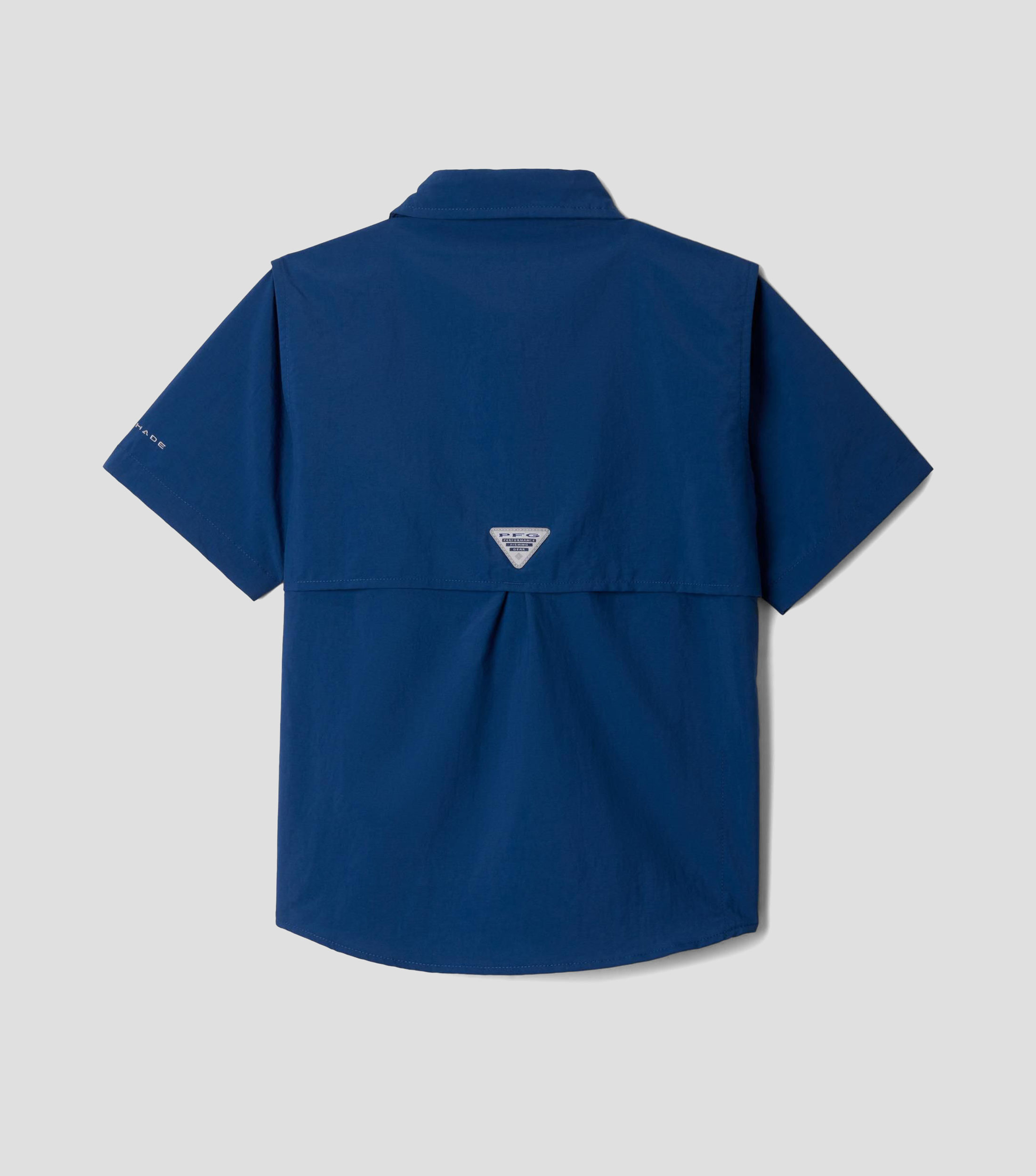 Camisa de pesca lisa manga corta Bahama II Niño