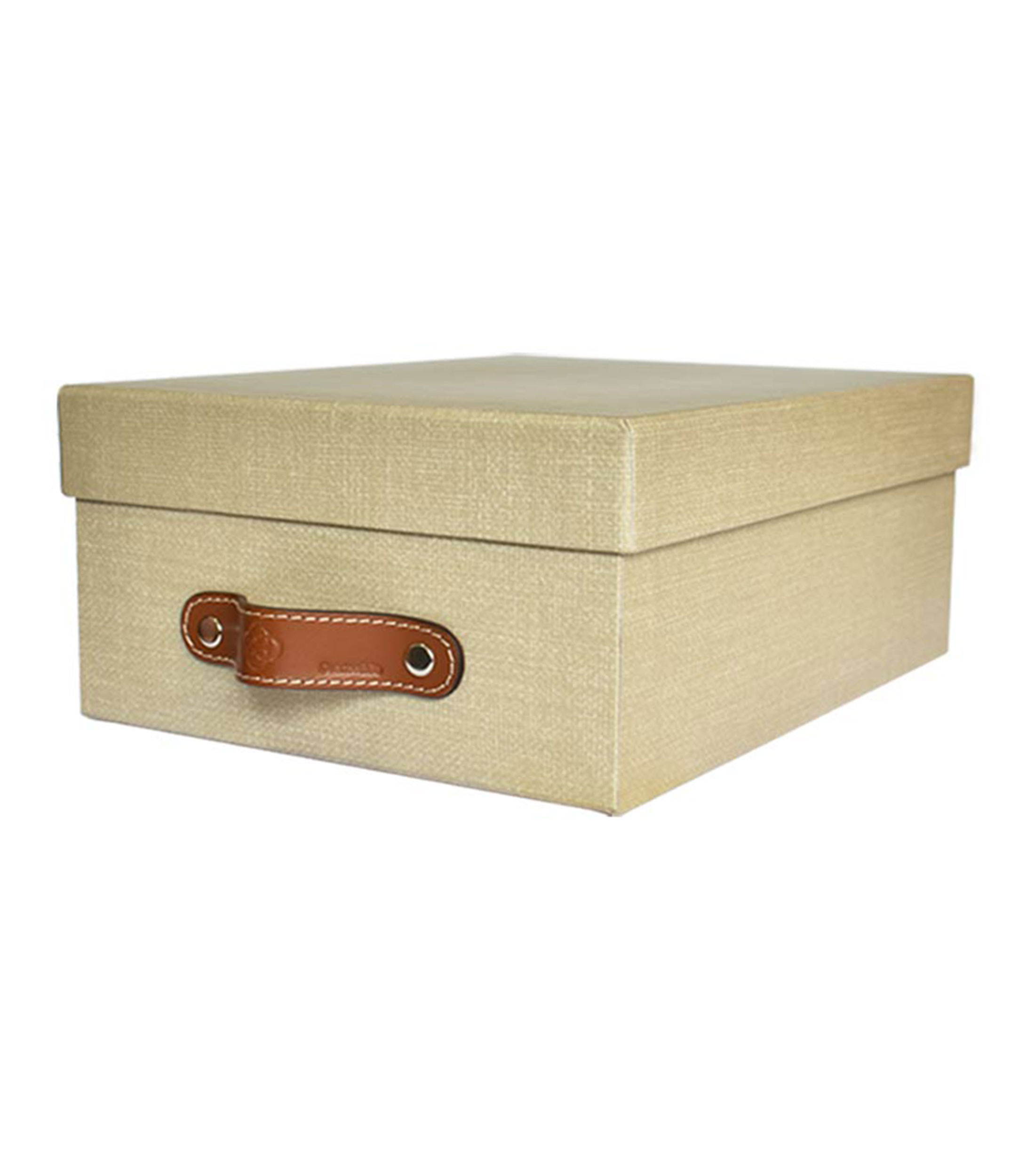 Caja Organizadora chica Arena Lino en carton