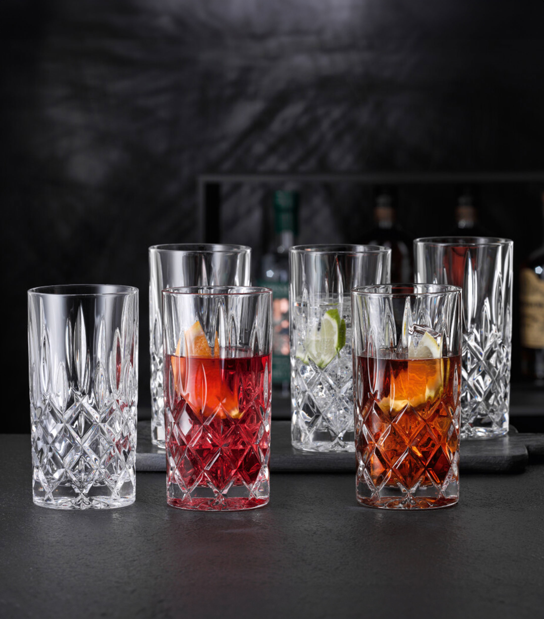 Set 12 vasos en Cristal