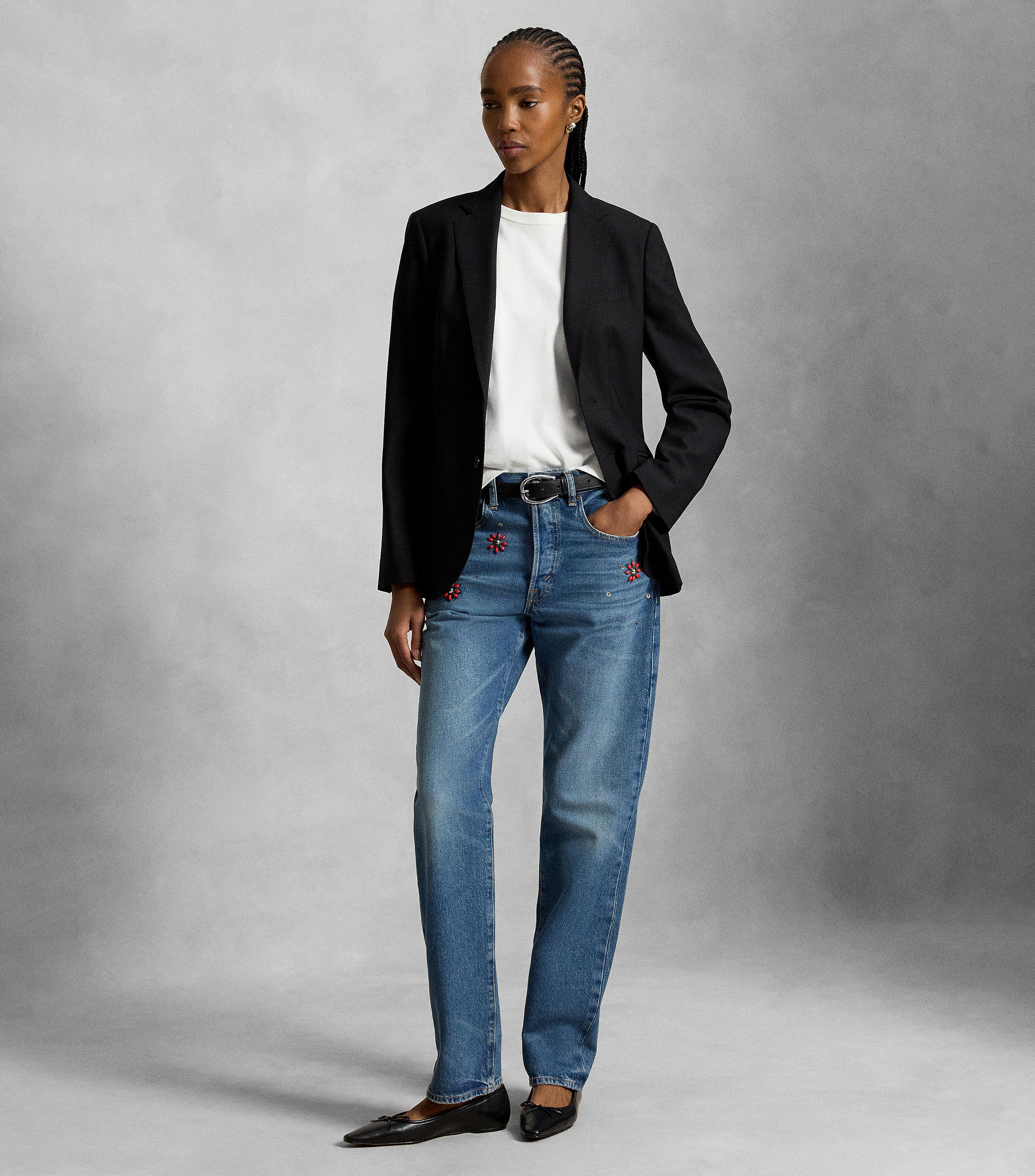 Jeans Recto Mujer