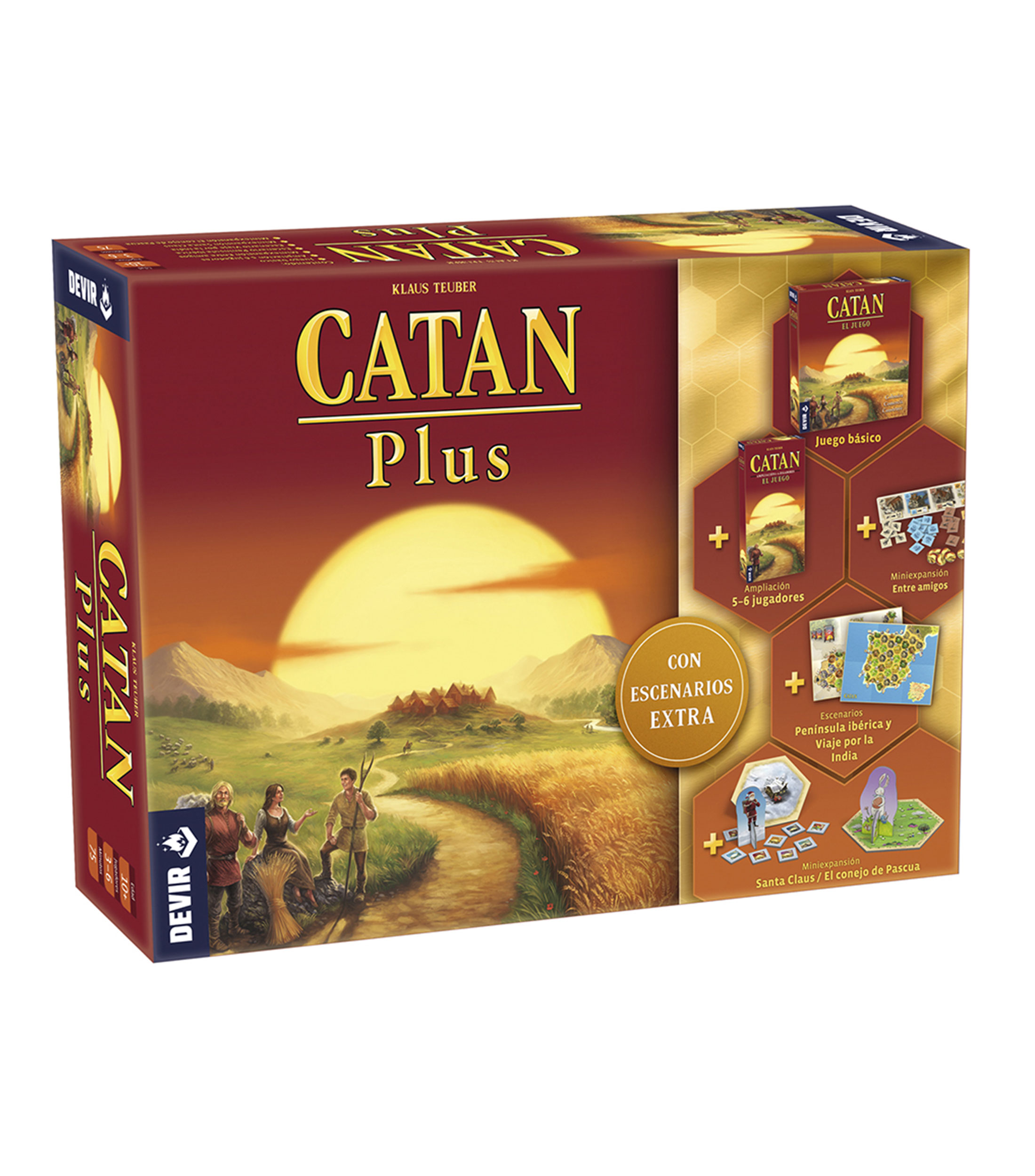 Juego de Mesa Catan Plus