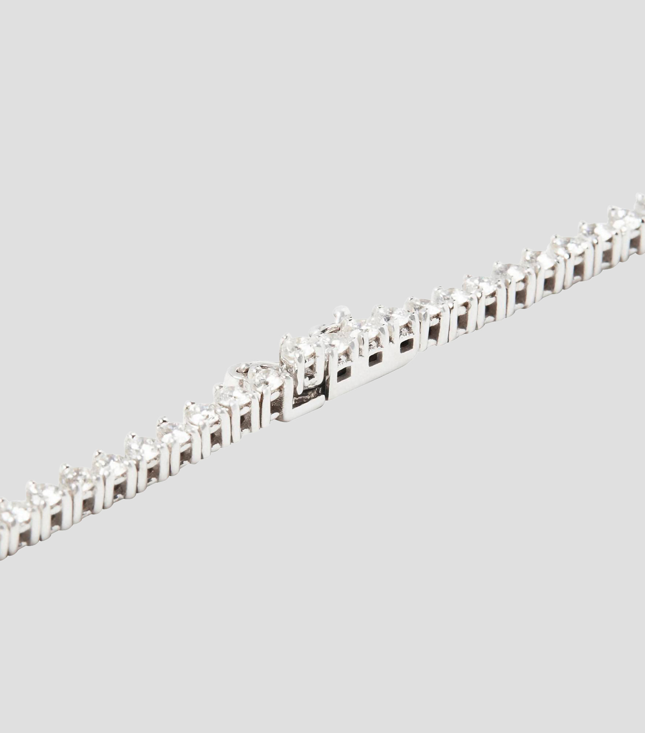 Collar en oro blanco 18 kilates con diamantes Riviere Mujer