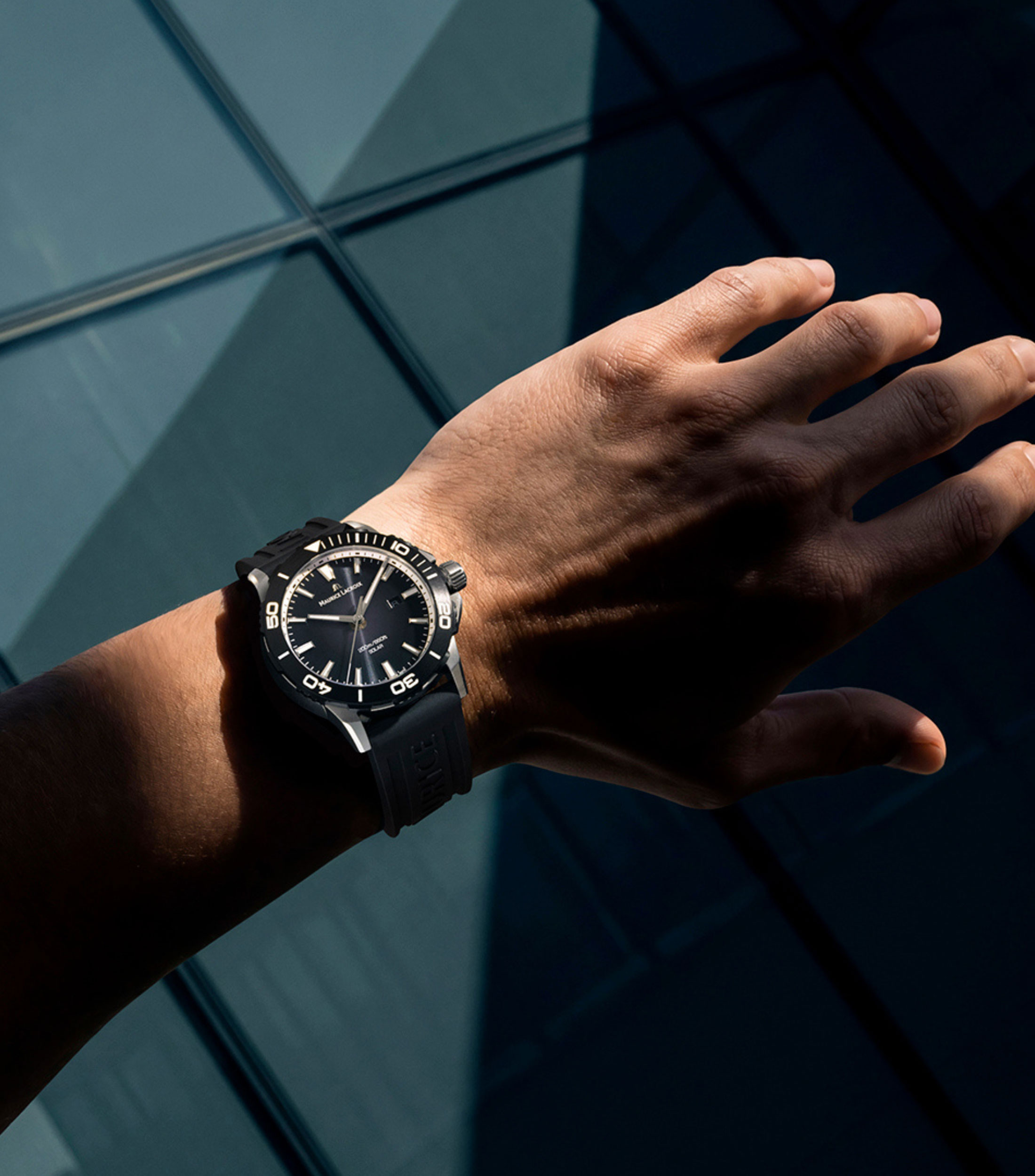 Reloj para hombre Pontos S edición especial Plateado y Negro