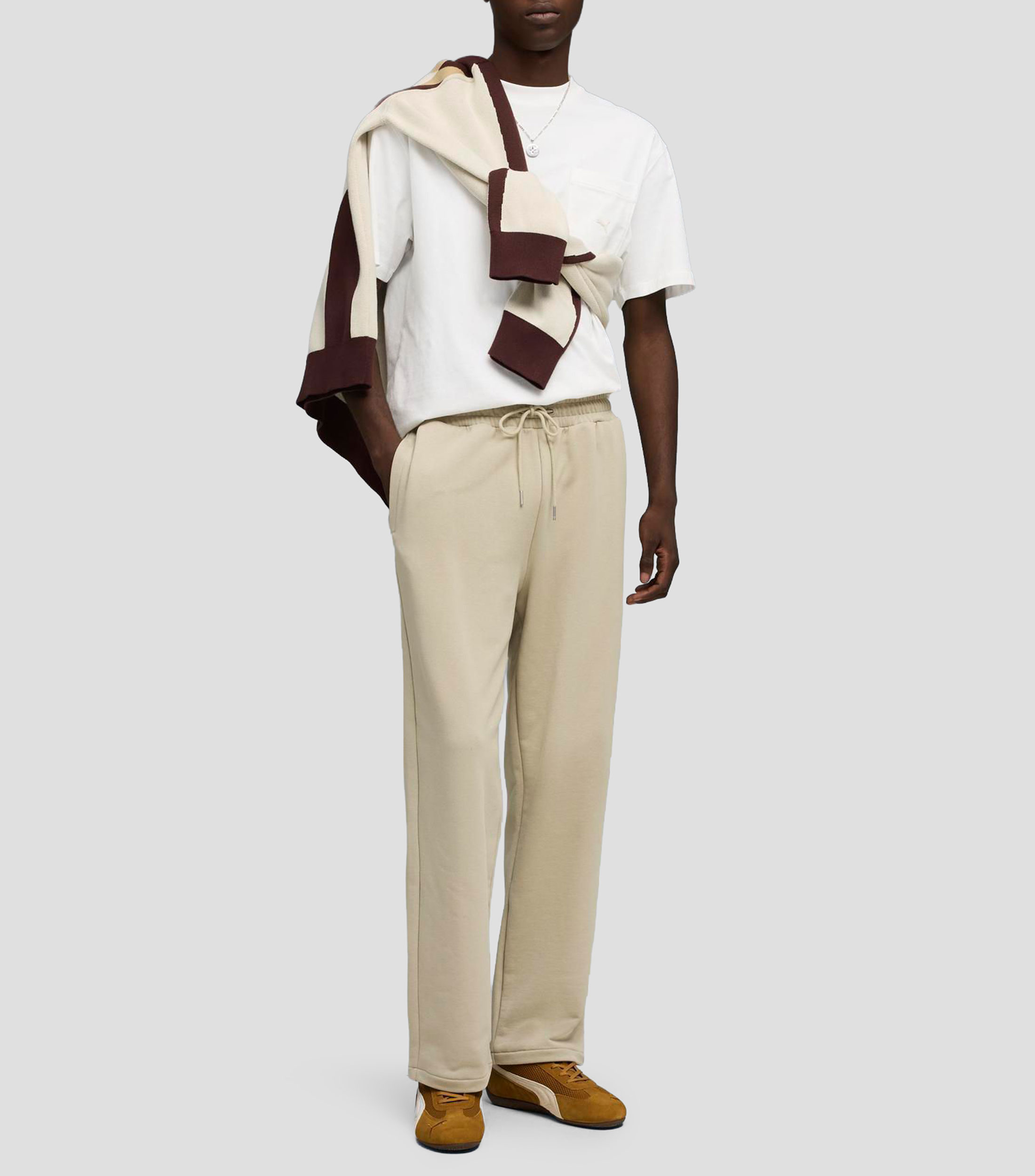 Pants liso Hombre