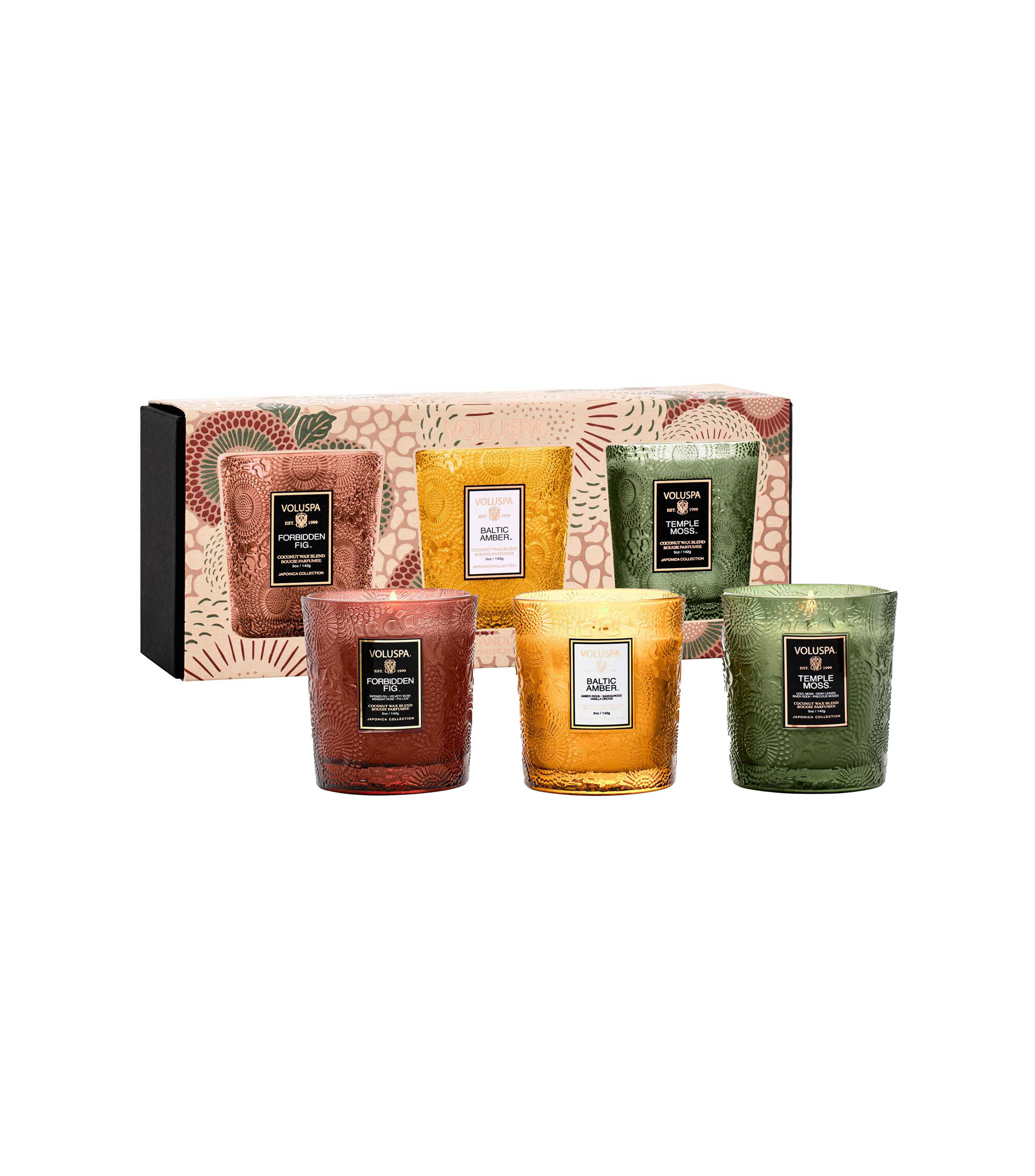 Set Velas aromáticas Japonica Collection