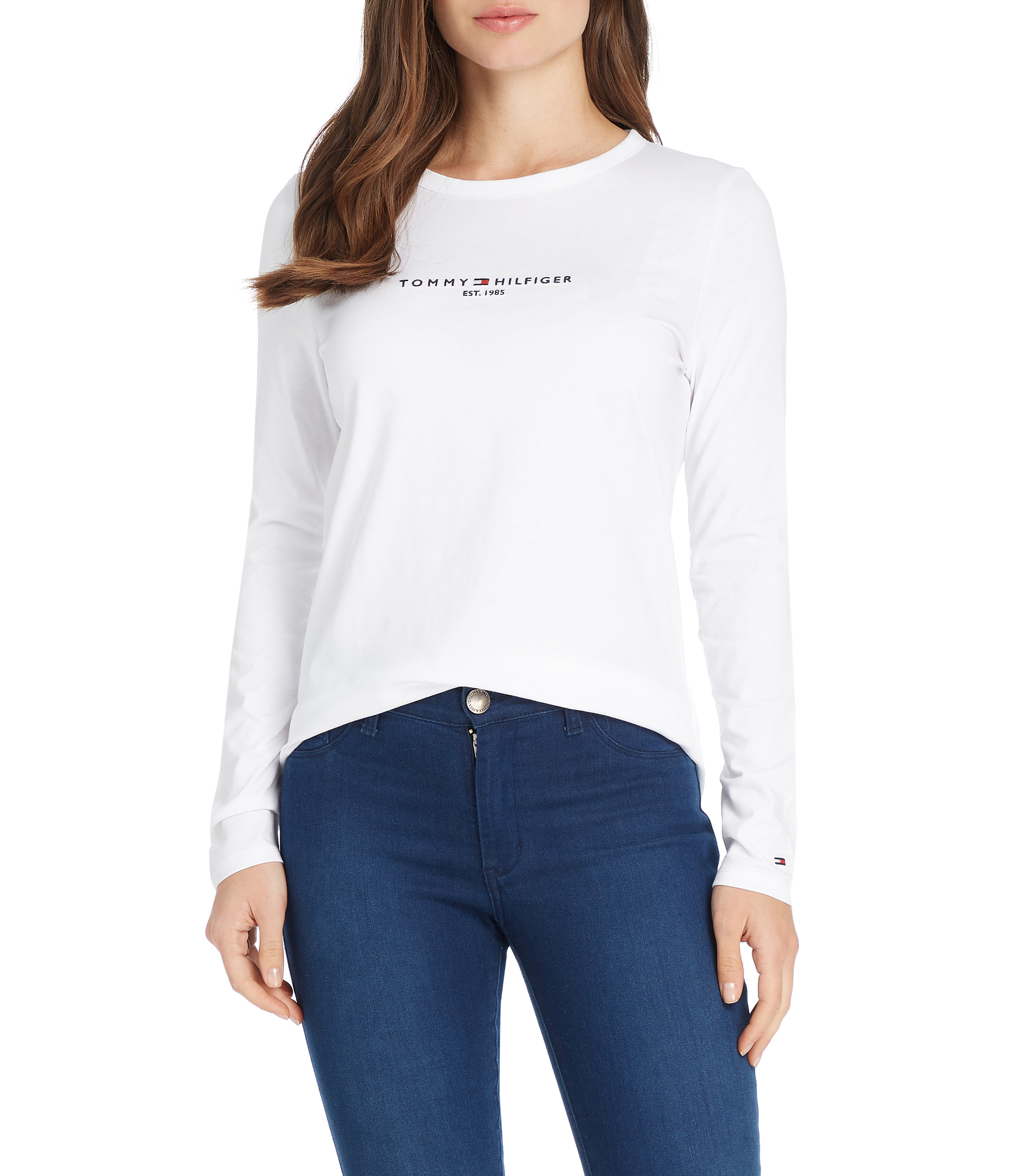 Tommy Hilfiger Playera manga larga Mujer El Palacio de Hierro