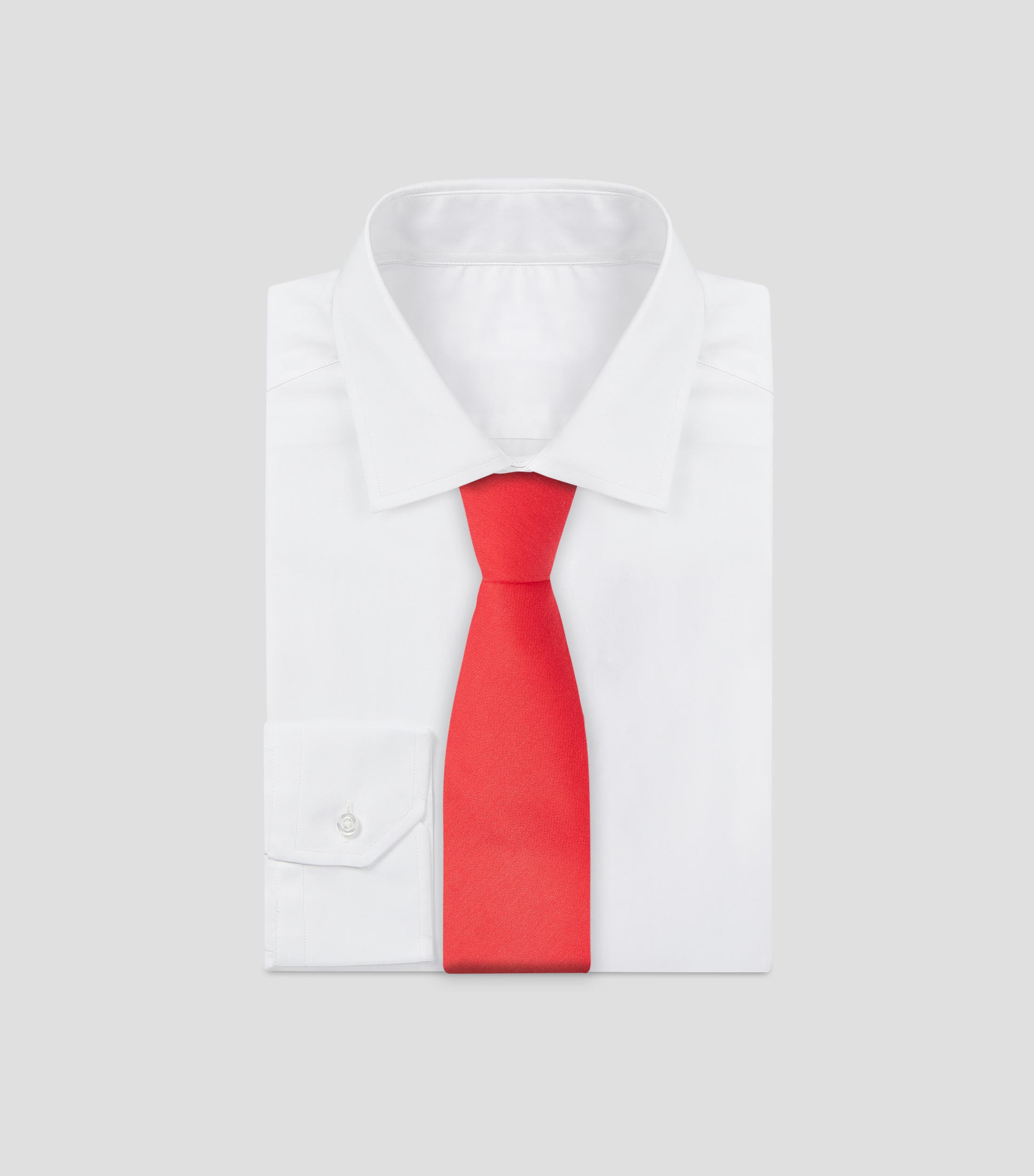 Corbata ancha lisa
