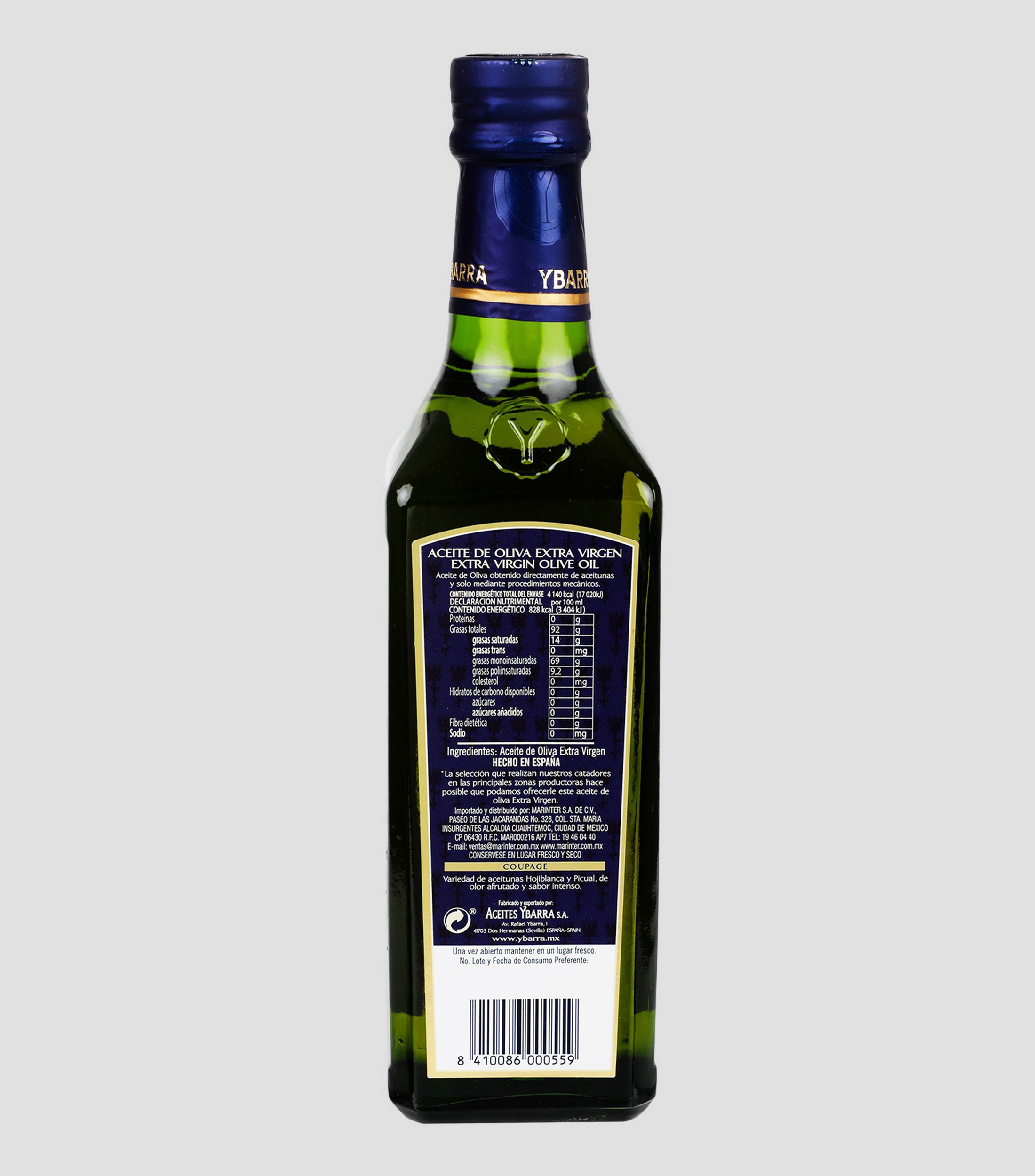 ACEITE OLIVA YBARRA EXT V SELEC ESP 500M